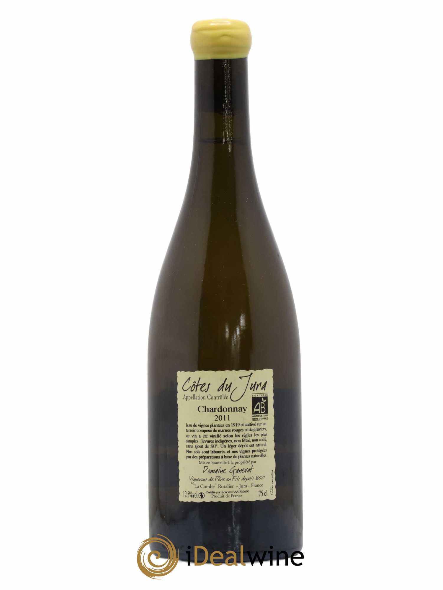 Côtes du Jura Les Grands Teppes Vieilles Vignes Jean-François Ganevat (Domaine) 2011 - Lot de 1 bouteille - 1