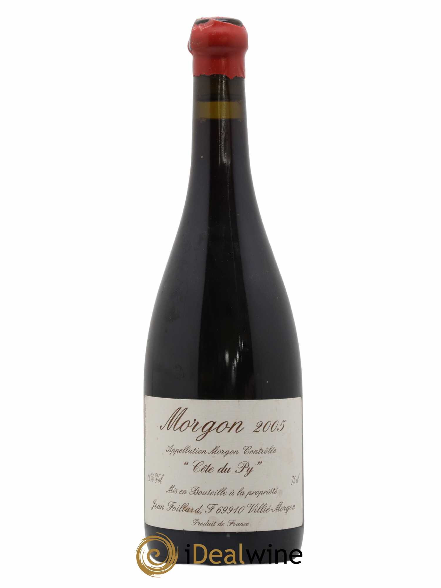 Morgon Côte du Py Jean Foillard 2005 - Lot de 1 bouteille - 0