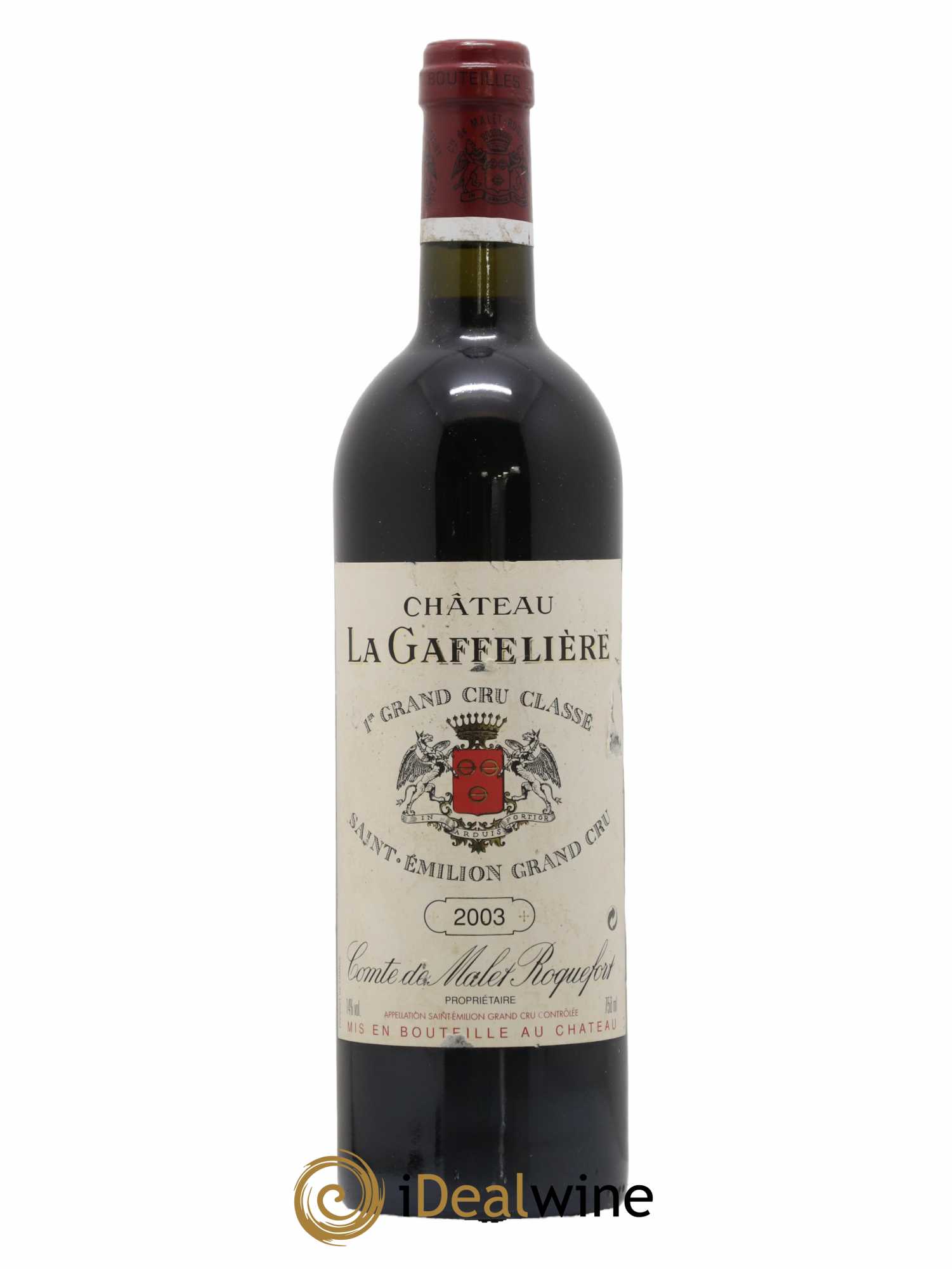 Château la Gaffelière 1er Grand Cru Classé B 2003 - Lot de 1 bouteille - 0