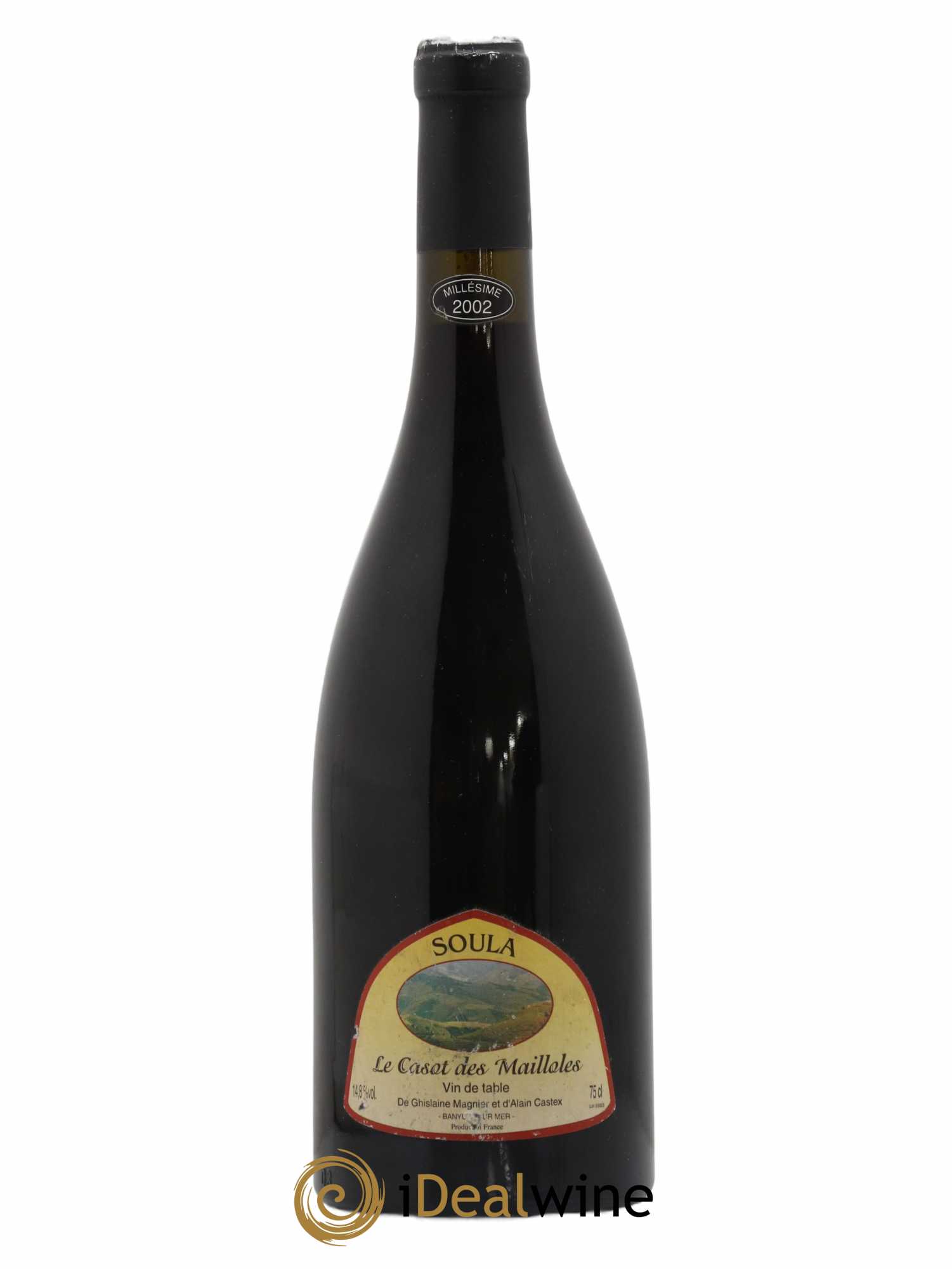 Vin de France Soula Casot de Mailloles 2002 - Lot de 1 bouteille - 0