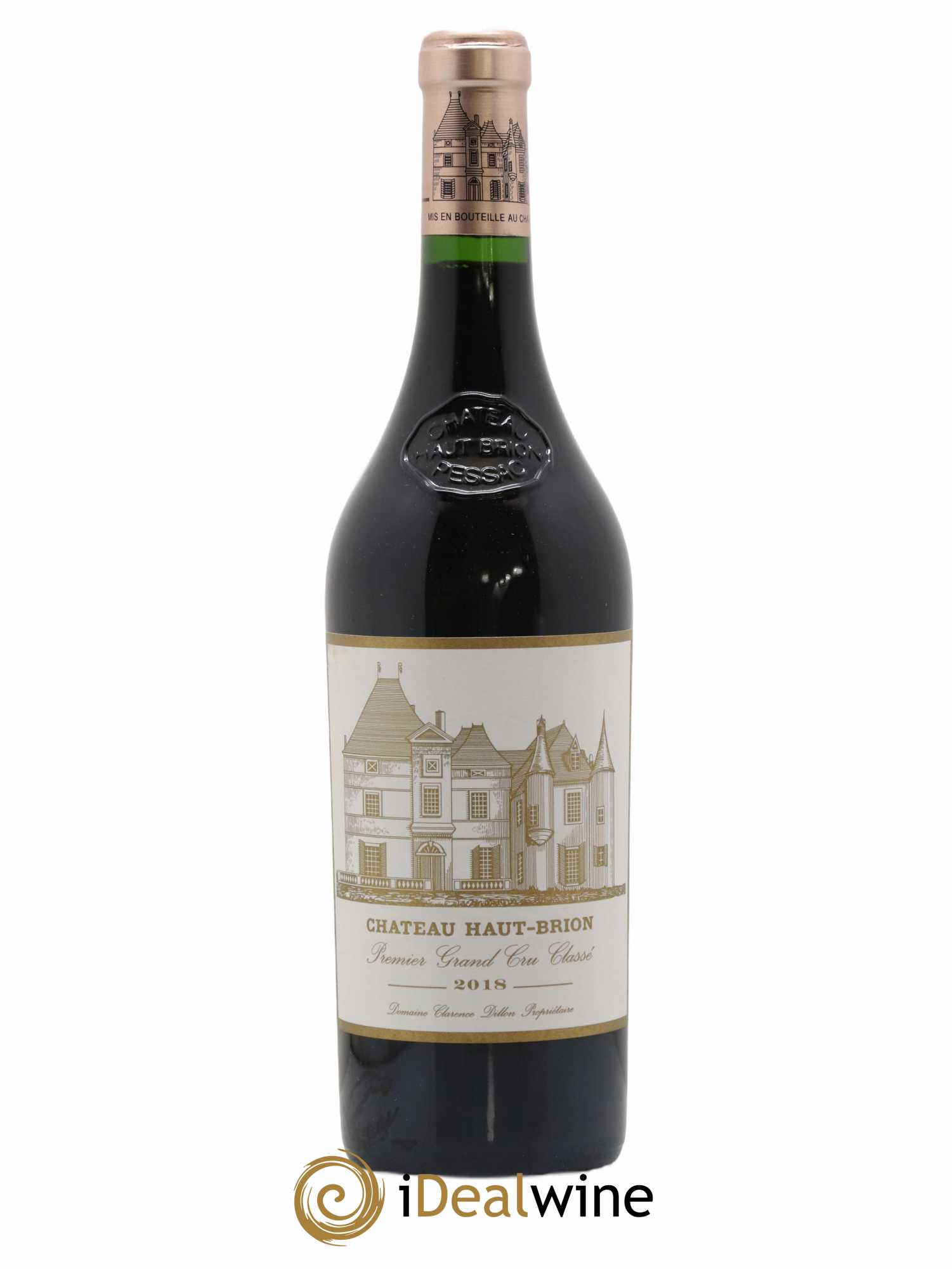 Château Haut Brion 1er Grand Cru Classé 2018 - Lot de 1 bouteille - 0