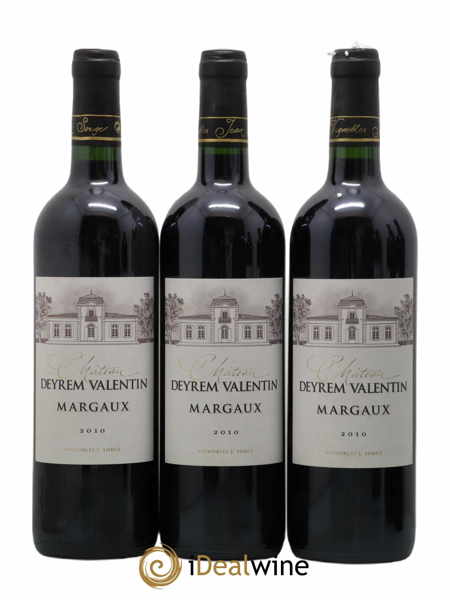 Château Deyrem Valentin Cru Bourgeois 2010 - Lot of 6 bottles - 1