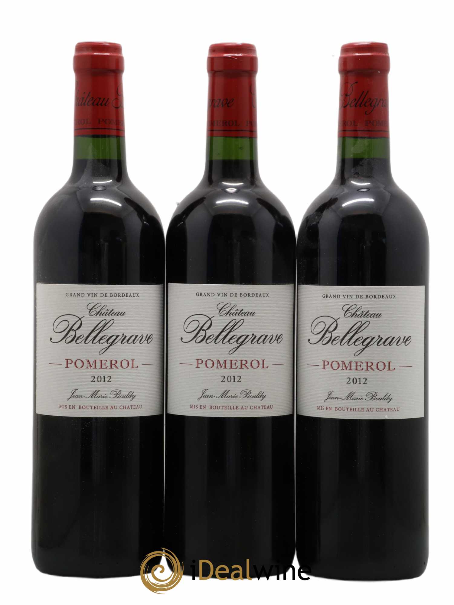Château Bellegrave 2012 - Lot de 3 bouteilles - 0