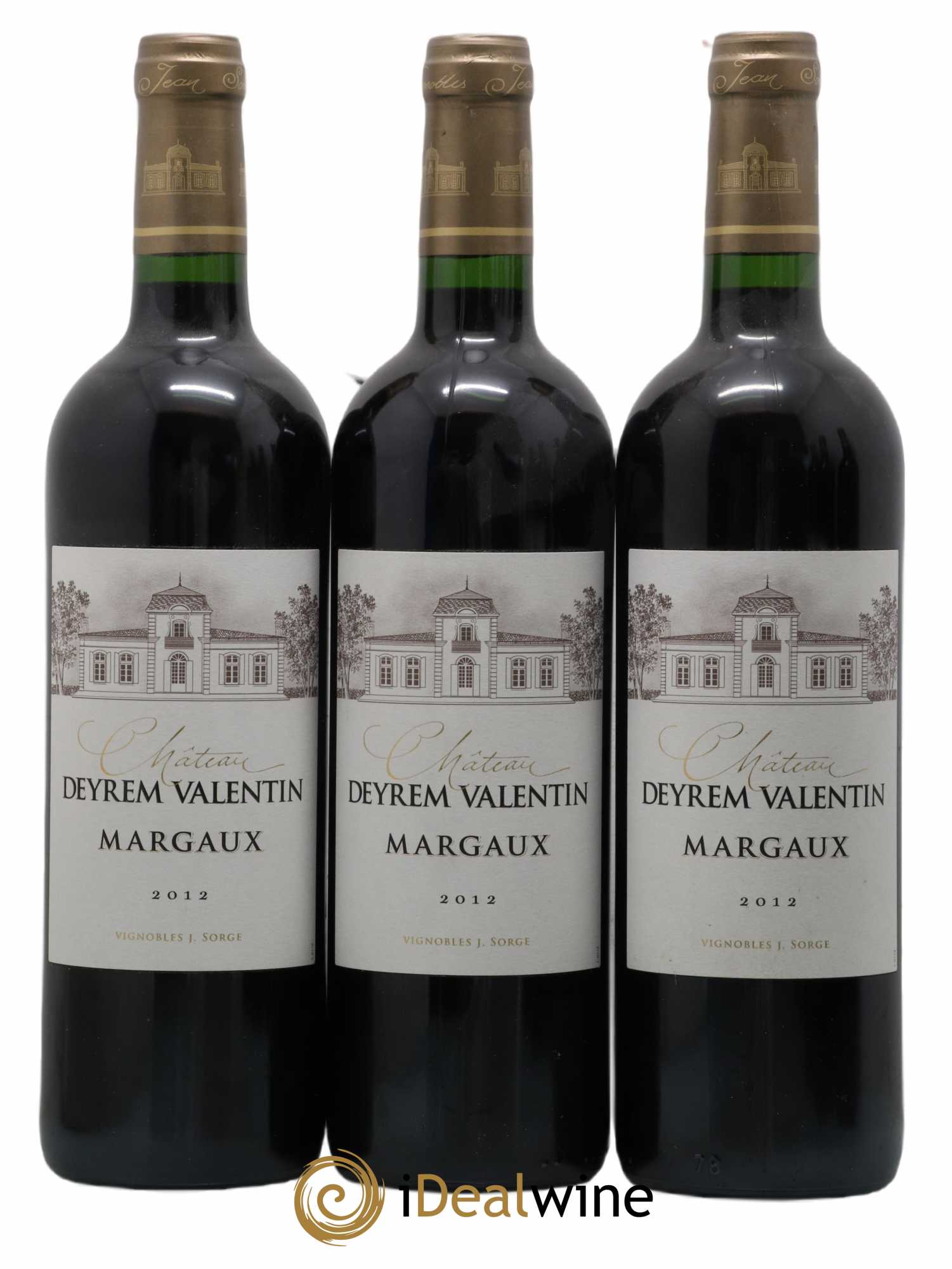 Château Deyrem Valentin Cru Bourgeois 2012 - Lot de 6 bouteilles - 1