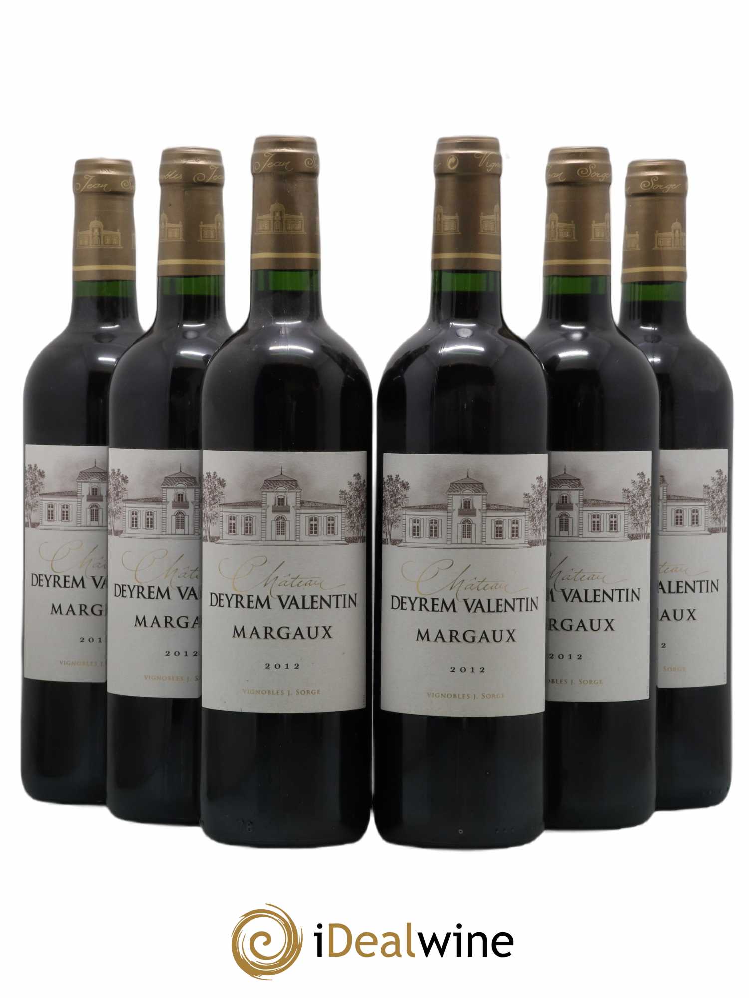 Château Deyrem Valentin Cru Bourgeois 2012 - Lot de 6 bouteilles - 0