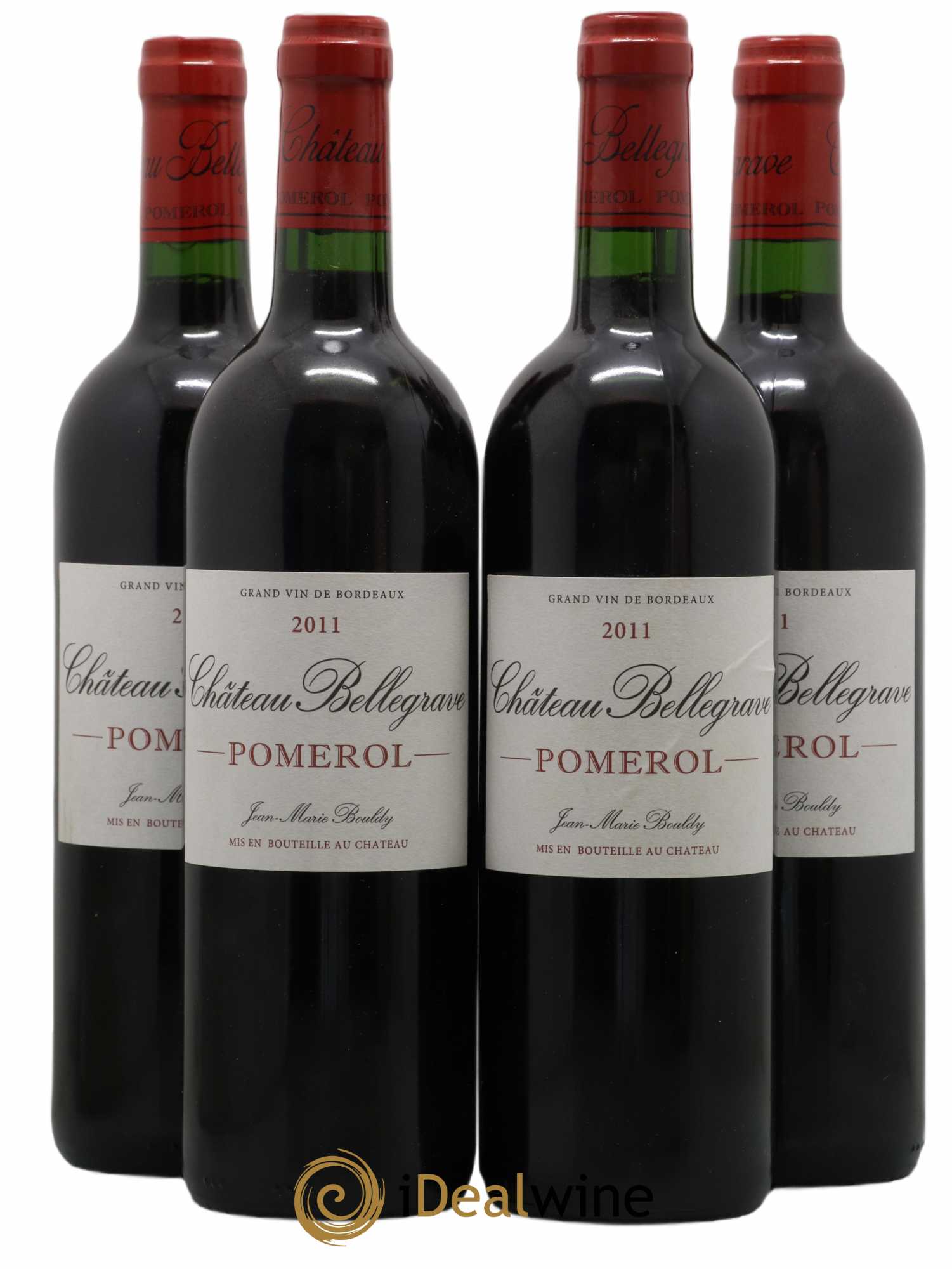 Château Bellegrave 2011 - Lot de 4 bouteilles - 0