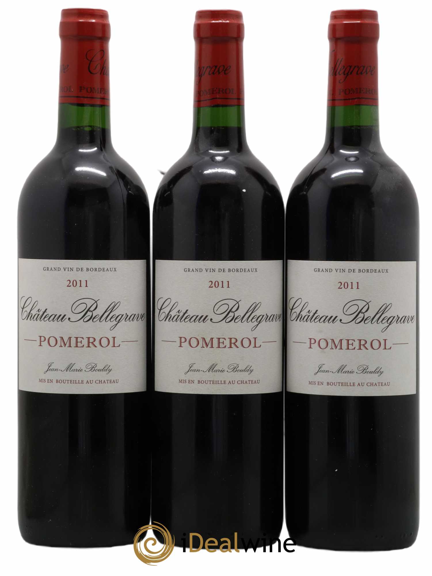 Château Bellegrave 2011 - Lot de 3 bouteilles - 0