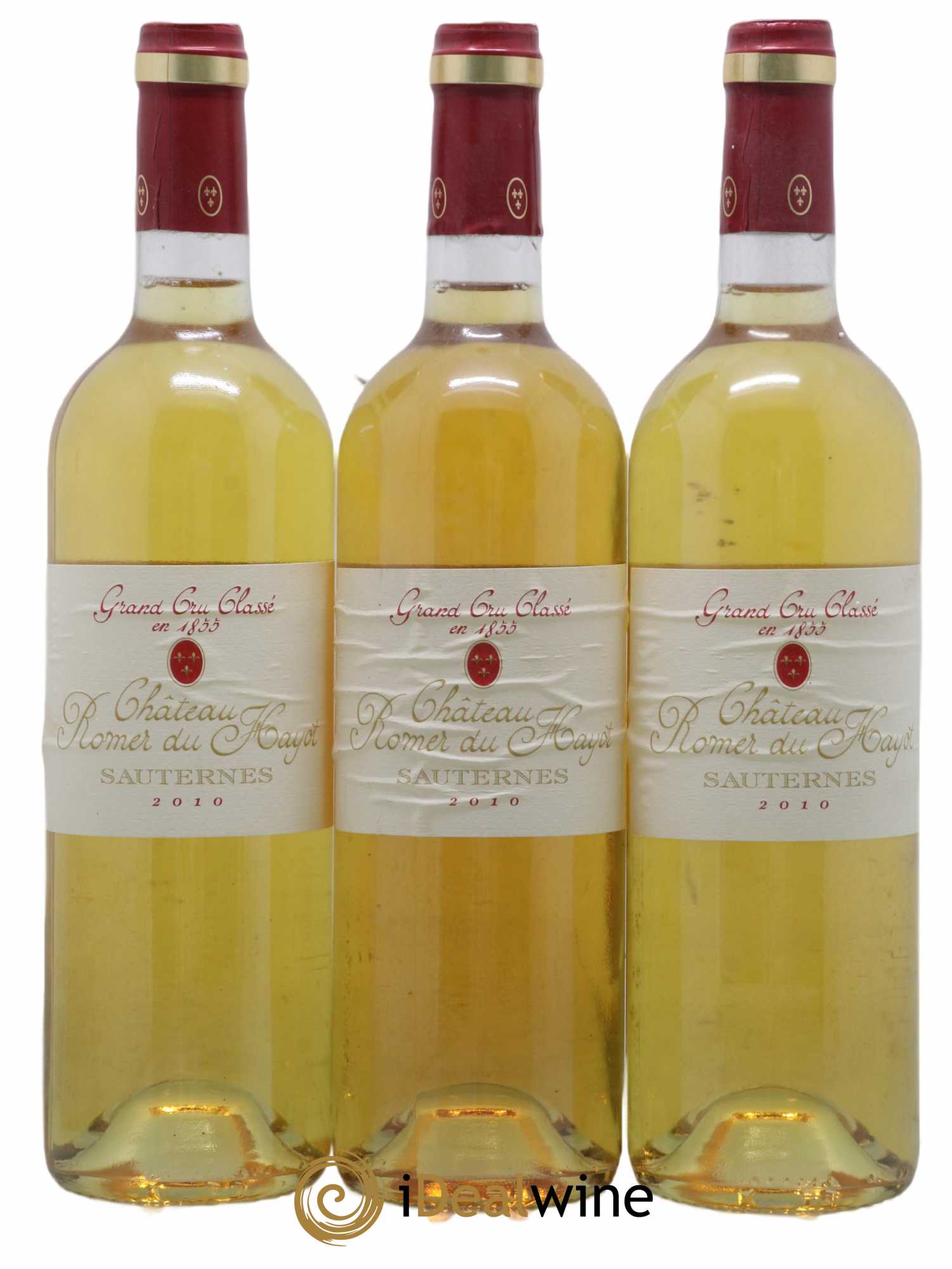 Château Romer du Hayot 2ème Grand Cru Classé 2010 - Lotto di 3 bottiglie - 0