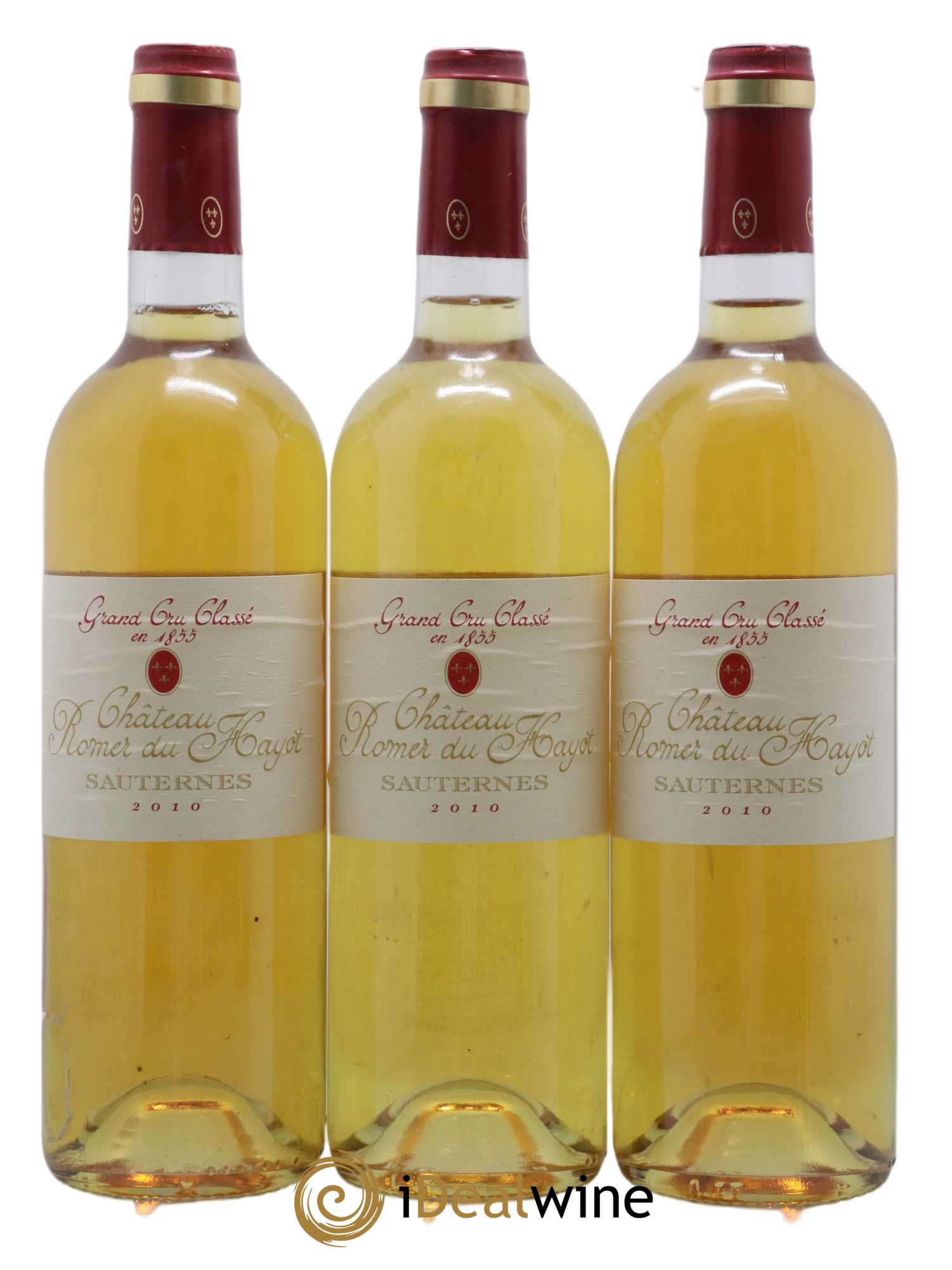 Château Romer du Hayot 2ème Grand Cru Classé 2010 - Lotto di 3 bottiglie - 0
