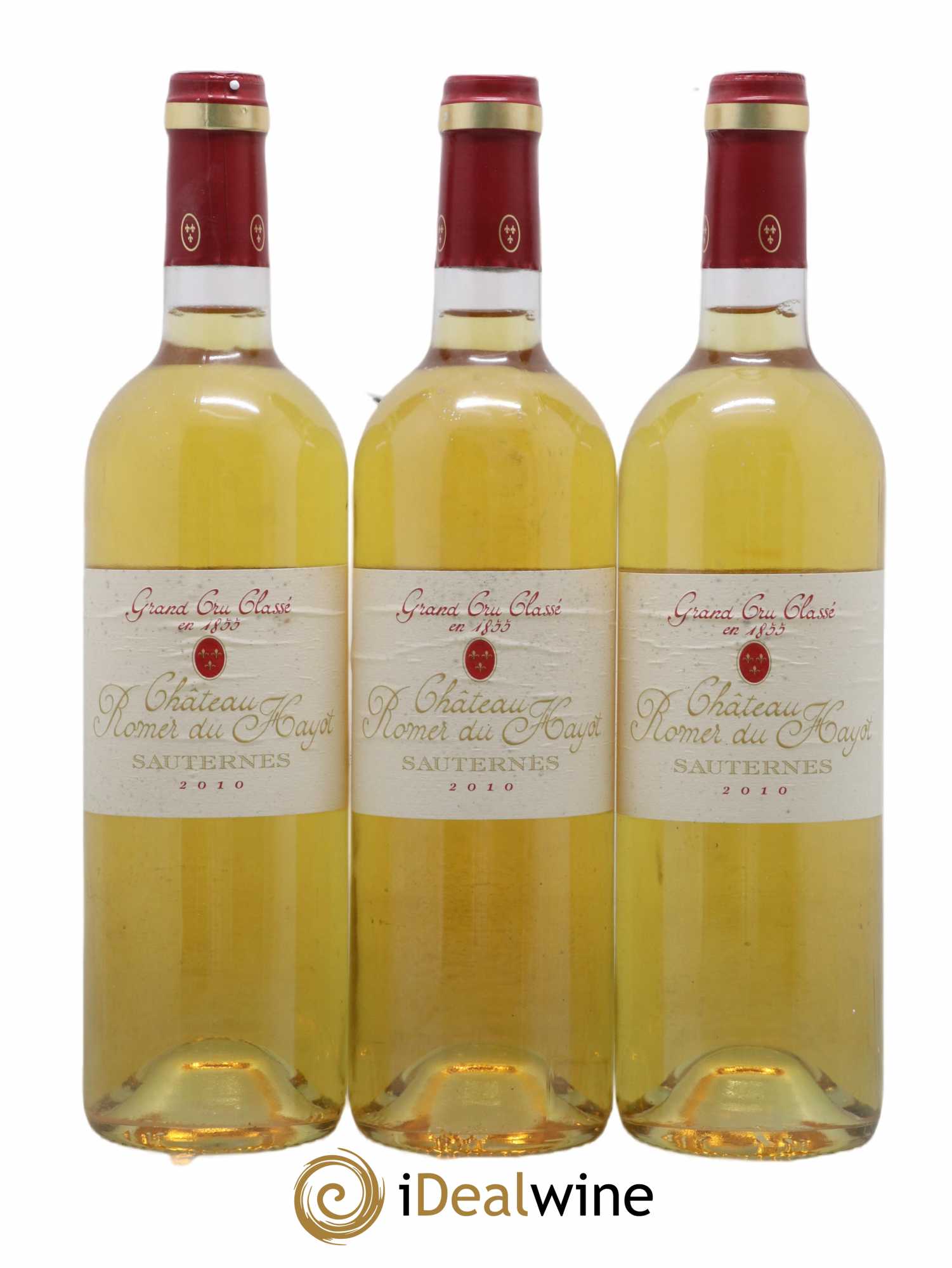 Château Romer du Hayot 2ème Grand Cru Classé 2010 - Lotto di 3 bottiglie - 0