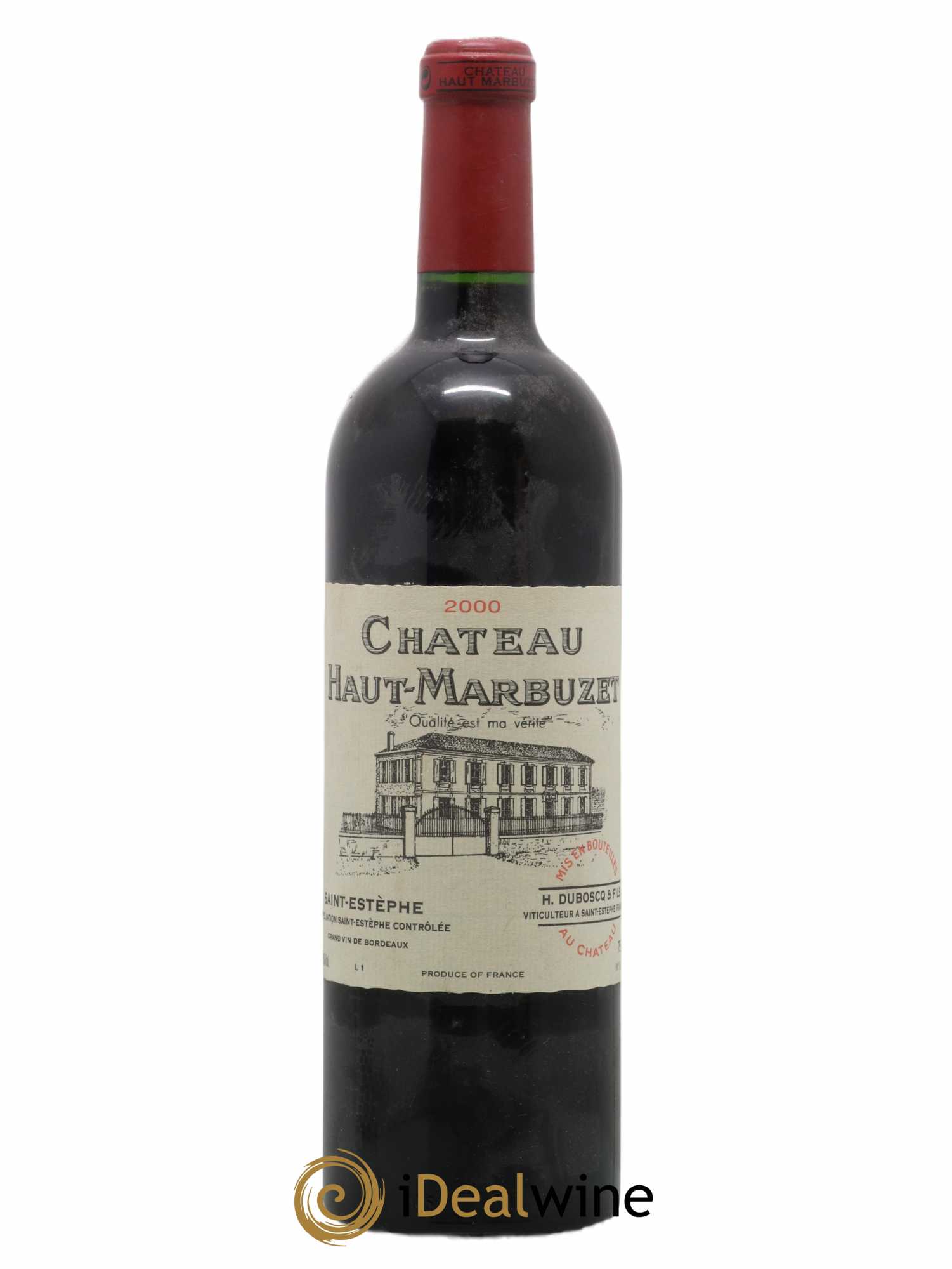 Château Haut Marbuzet 2000 - Lot de 1 bouteille - 0