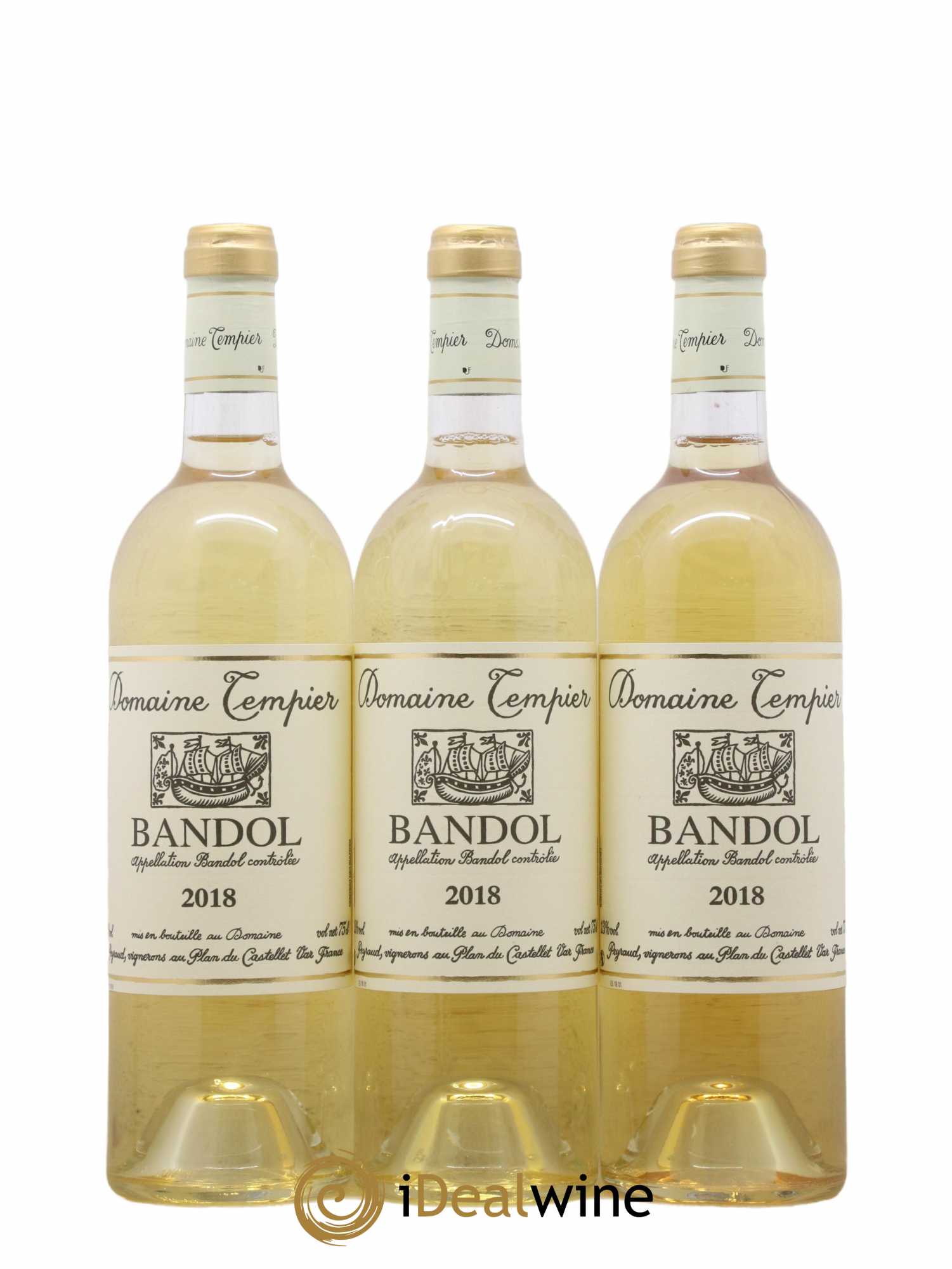 Bandol Domaine Tempier Famille Peyraud 2018 - Lot de 3 bouteilles - 0