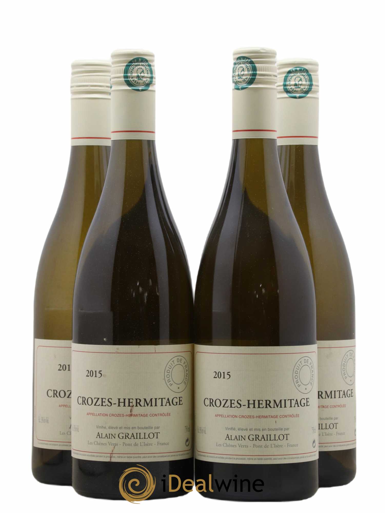 Crozes-Hermitage Domaine Graillot 2015 - Lot de 4 bouteilles - 0