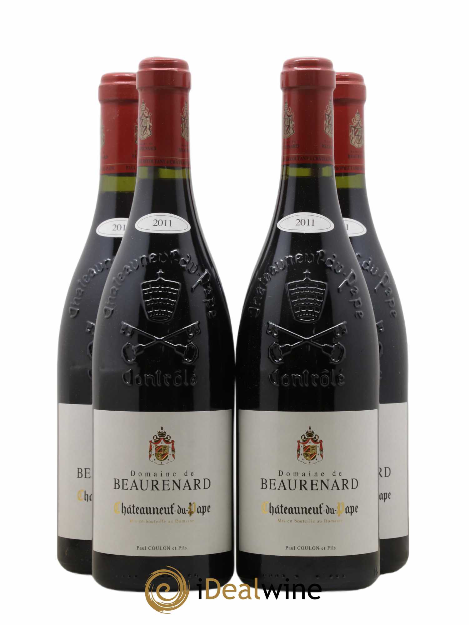 Châteauneuf-du-Pape Beaurenard (Domaine de) 2011 - Lot de 4 bouteilles - 0
