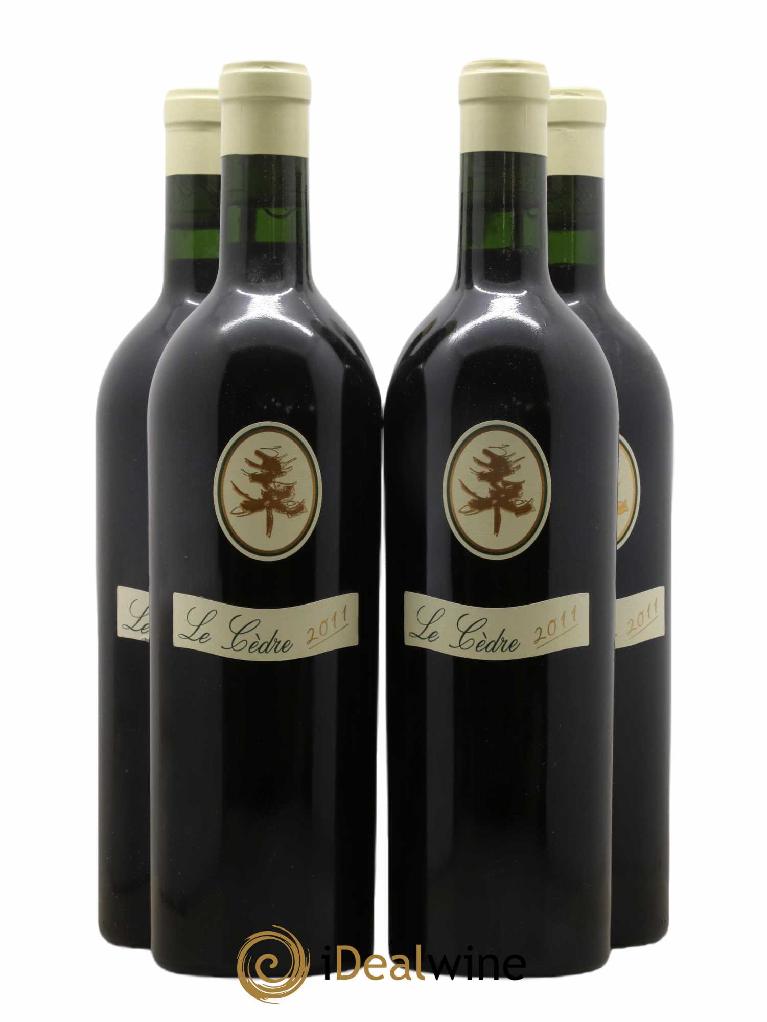 Cahors Château du Cèdre Cuvée Le Cèdre Pascal et Jean-Marc Verhaeghe 2011 - Lot de 4 bouteilles - 0