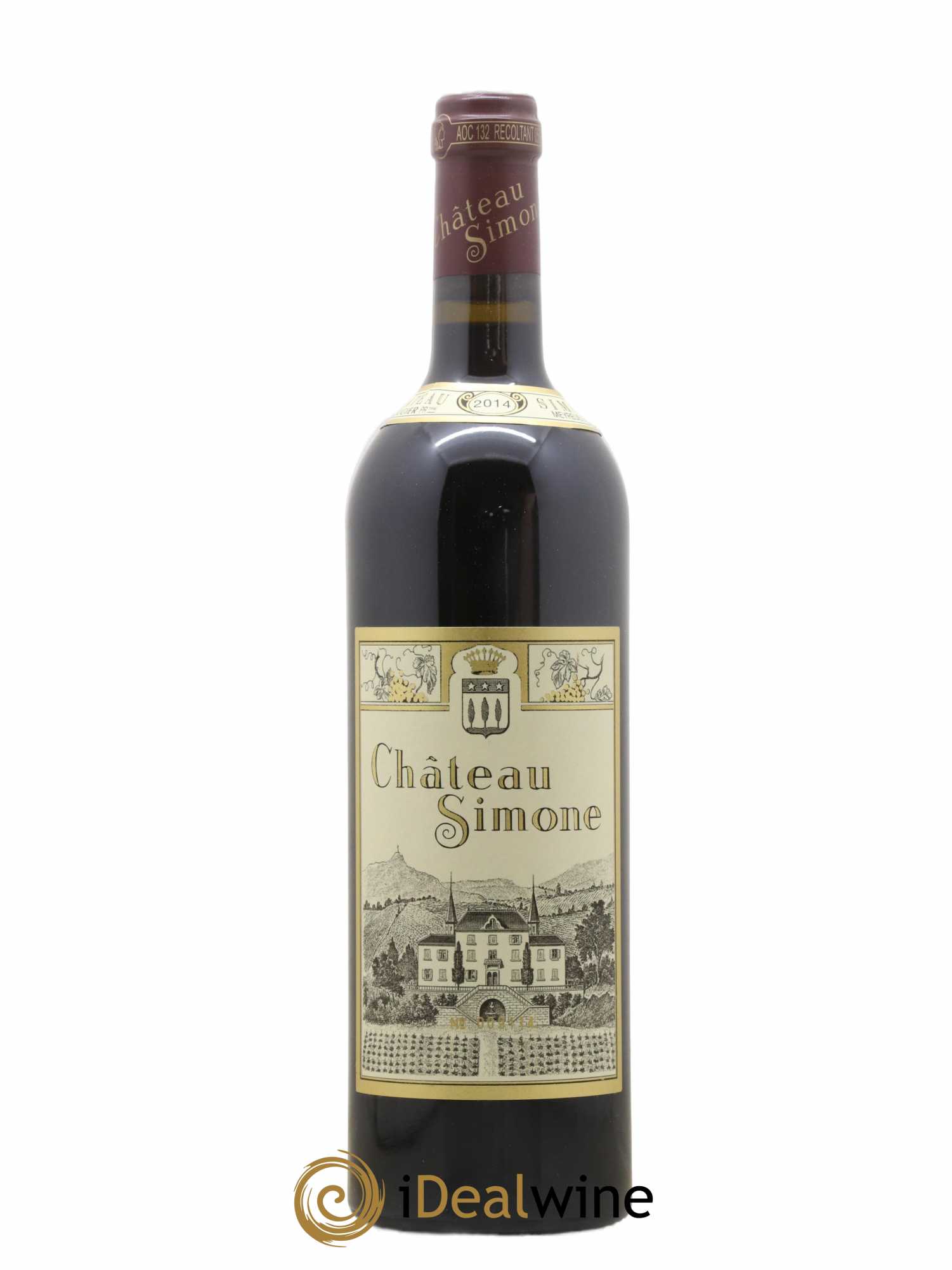 Palette Château Simone Famille Rougier 2014 - Lot de 1 bouteille - 0