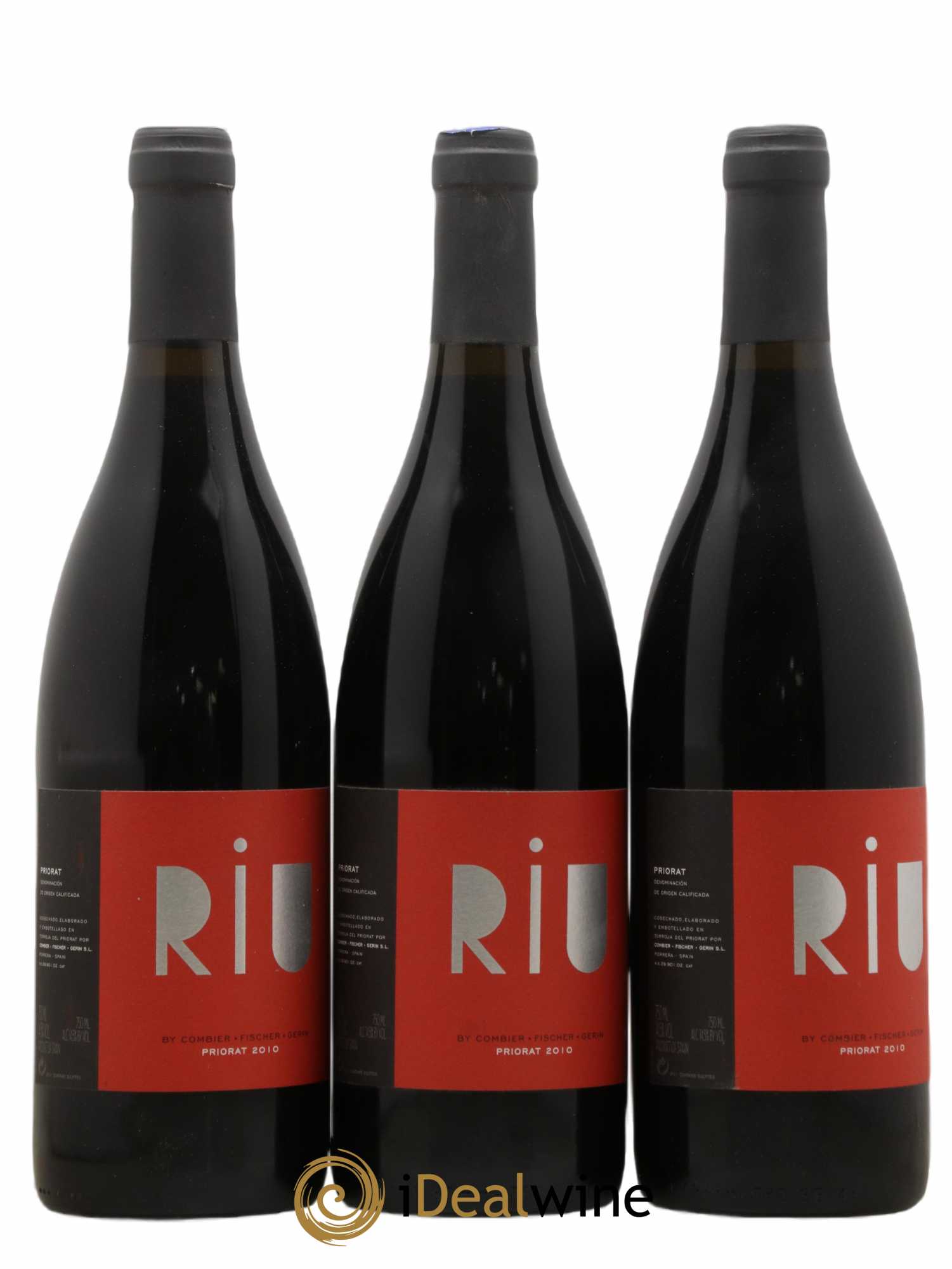 Priorat Trio infernal RIU Laurent Combier - Peter Fischer - Jean Michel Gerin 2010 - Lot de 3 bouteilles - 0