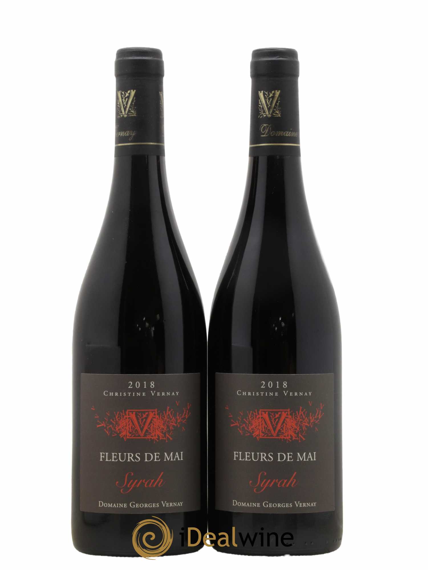 Collines Rhodaniennes Fleurs de Mai Georges Vernay 2018 - Lot de 2 bouteilles - 0