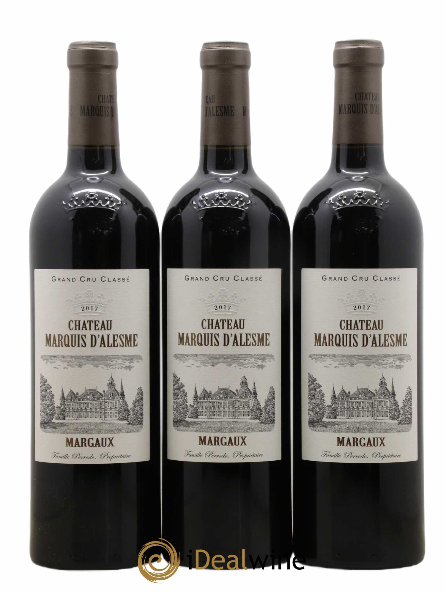 Château Marquis d'Alesme 2017 - Lot de 6 bouteilles - 1