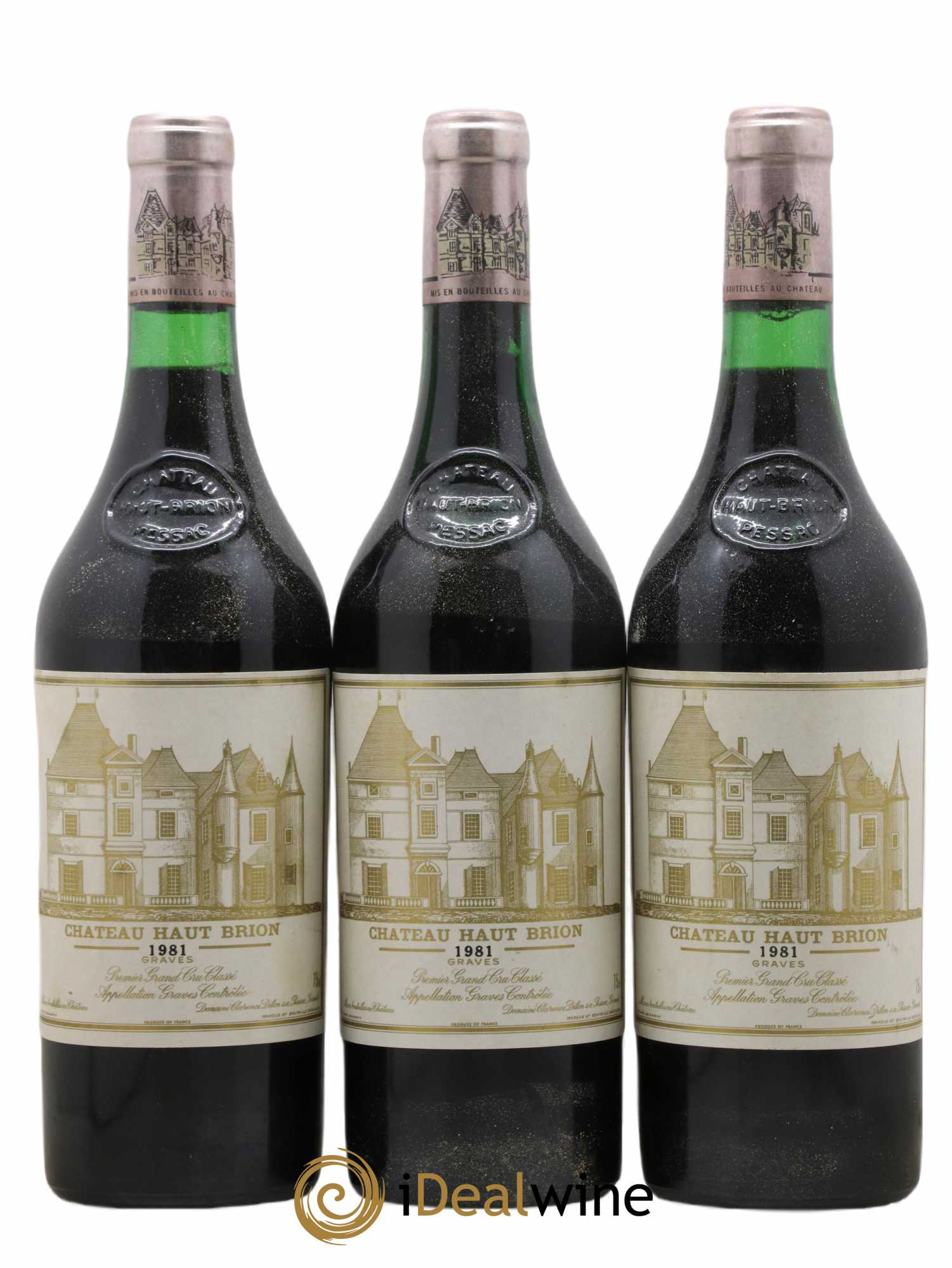 Château Haut Brion 1er Grand Cru Classé 1981 - Lot de 12 bouteilles - 3