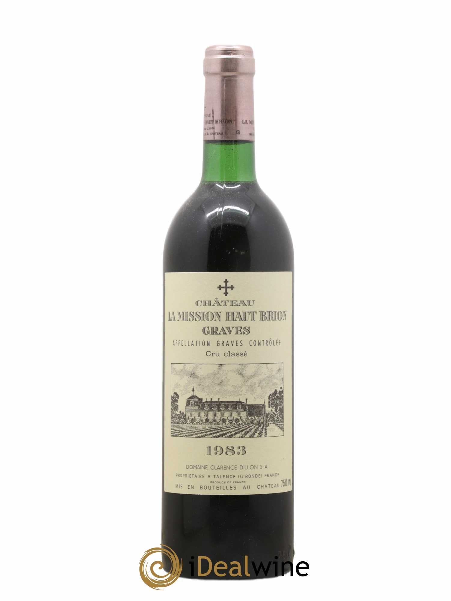 Château la Mission Haut-Brion Cru Classé de Graves 1983 - Lot de 1 bouteille - 0