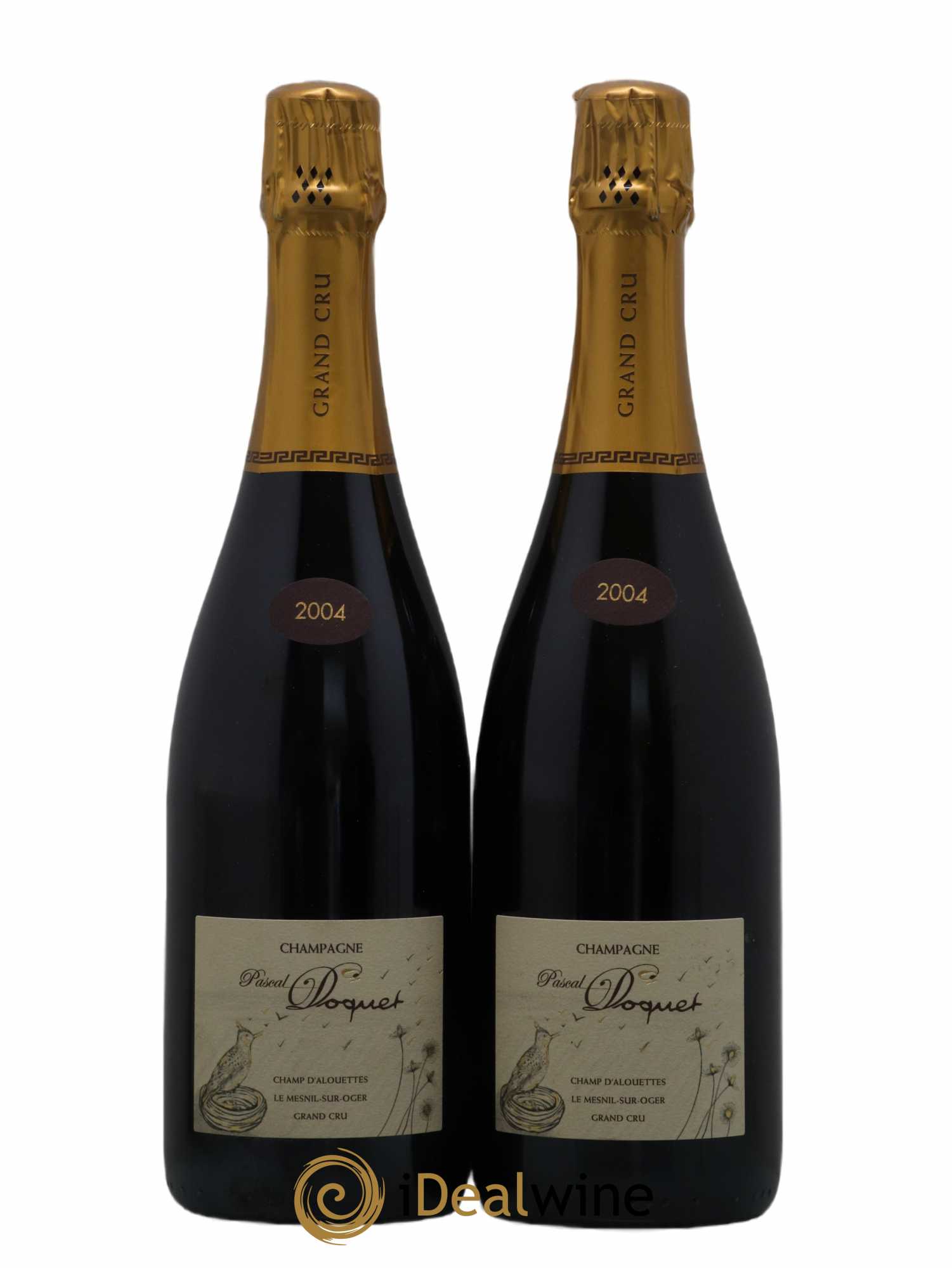 Champagne 2004 - Posten von 2 Flaschen - 0