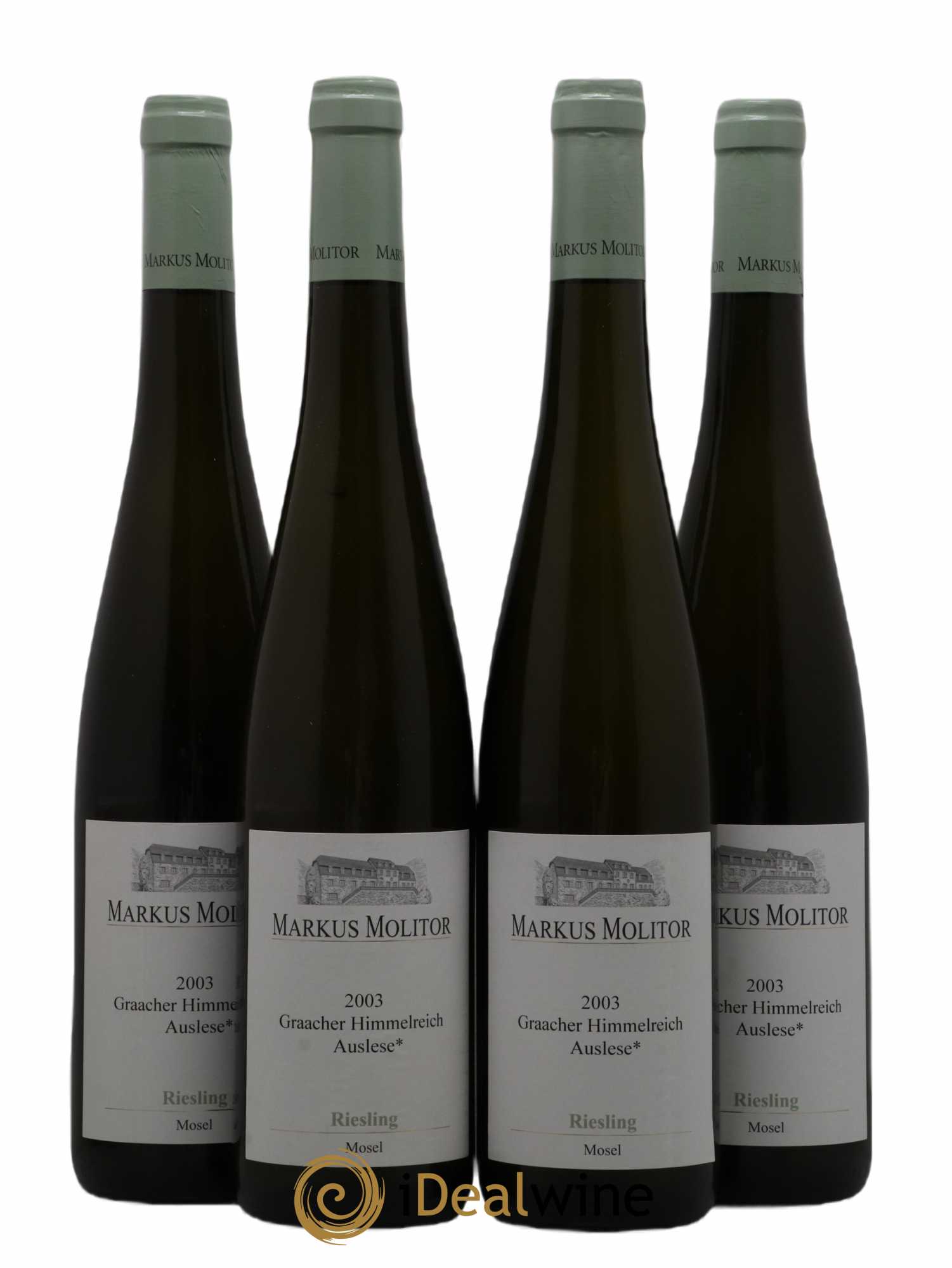 Riesling 2003 - Lotto di 4 bottiglie - 0