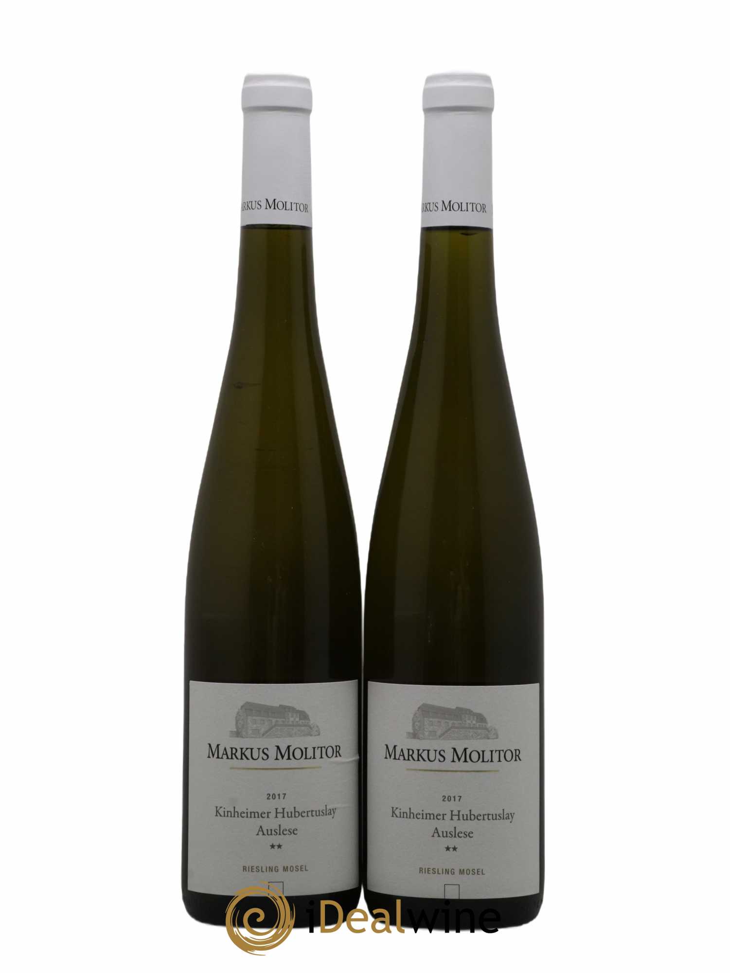 Riesling Markus Molitor Kinheimer Hubertuslay Auslese 2017 - Posten von 2 Flaschen - 0