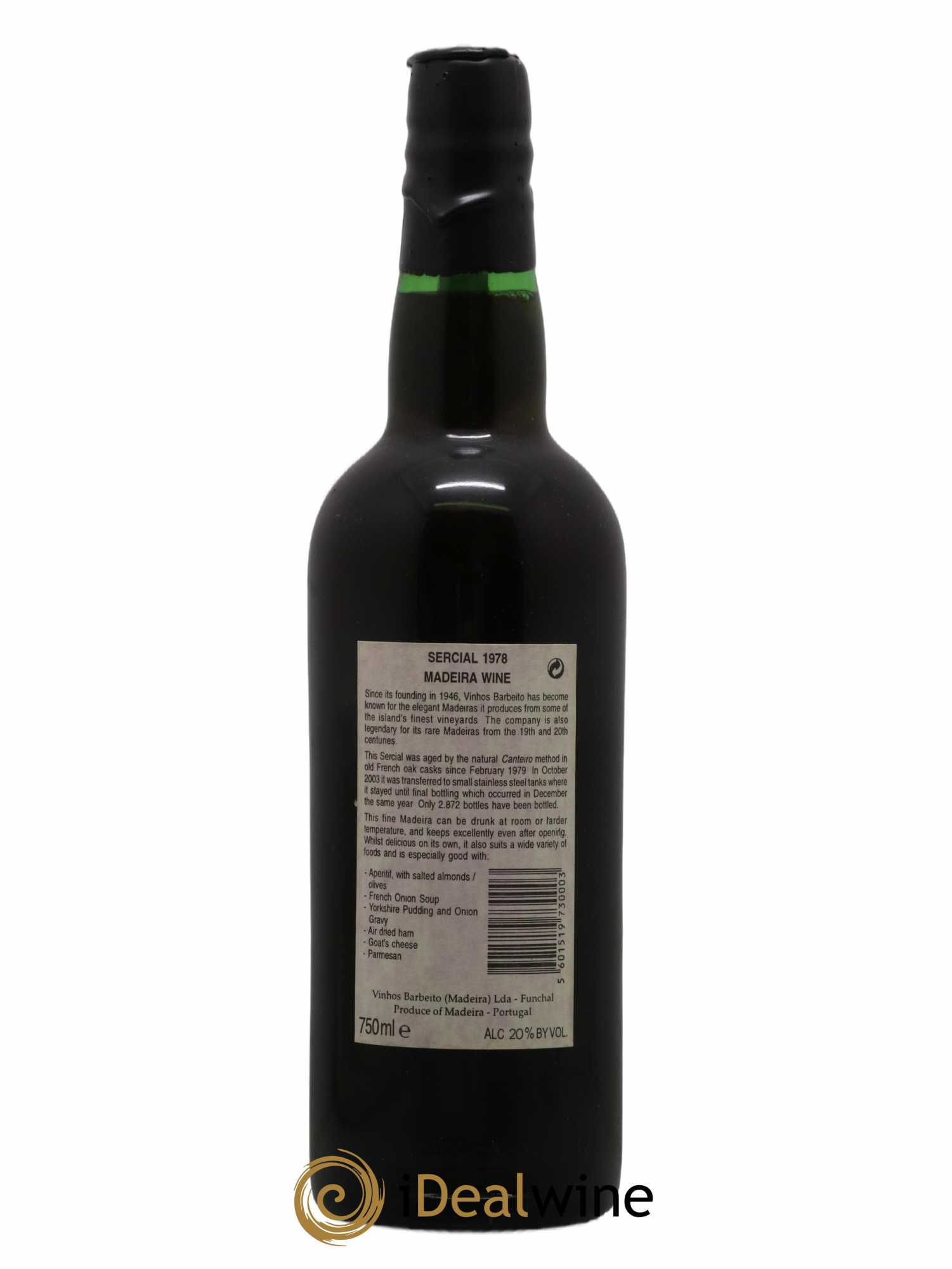 Madère 1978 - Posten von 1 Flasche - 1