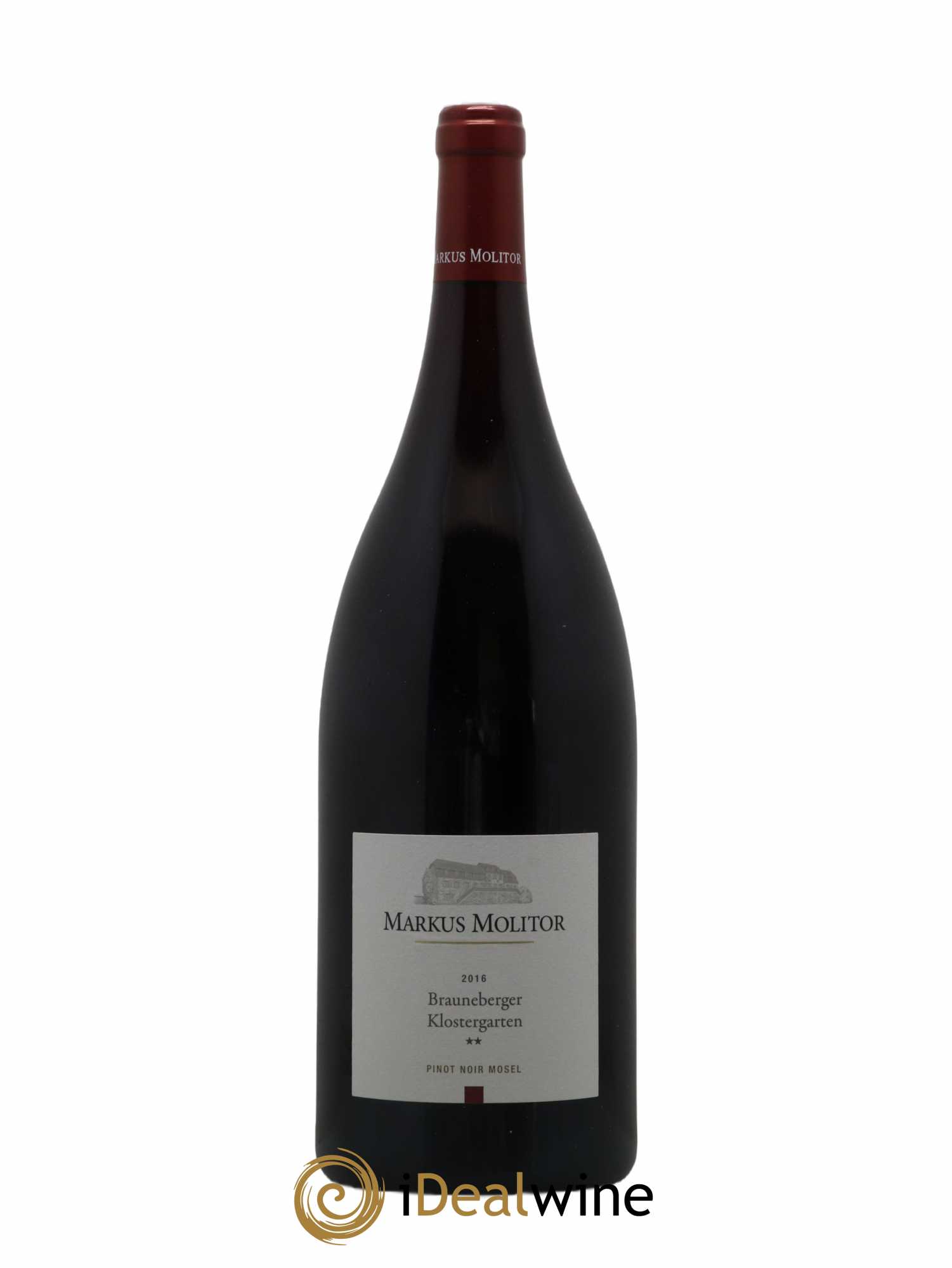 Pinot Noir Markus Molitor Brauneberger Klostergarten °°° 2016 - Posten von 1 Magnum - 0