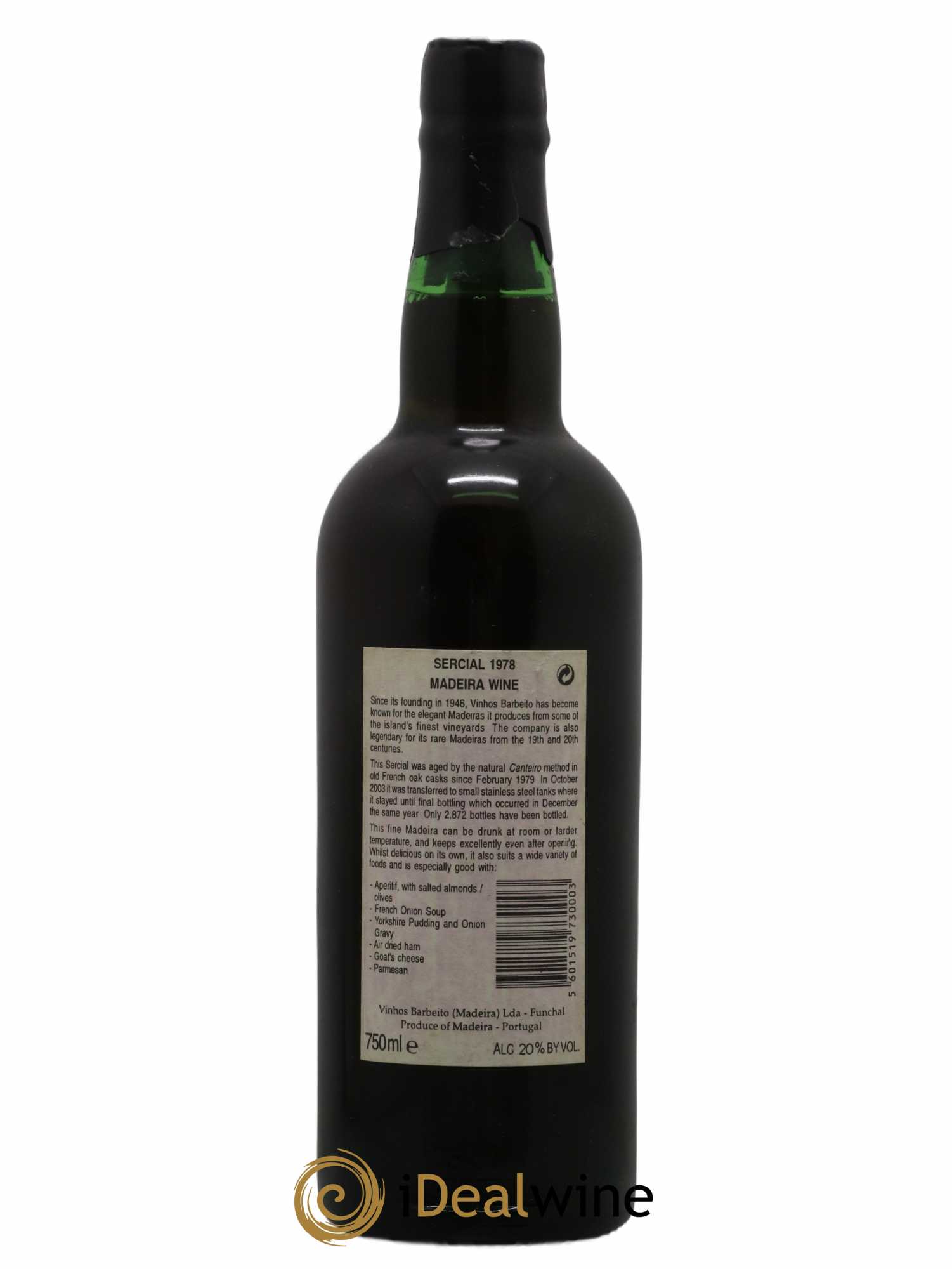Madère 1978 - Posten von 1 Flasche - 1