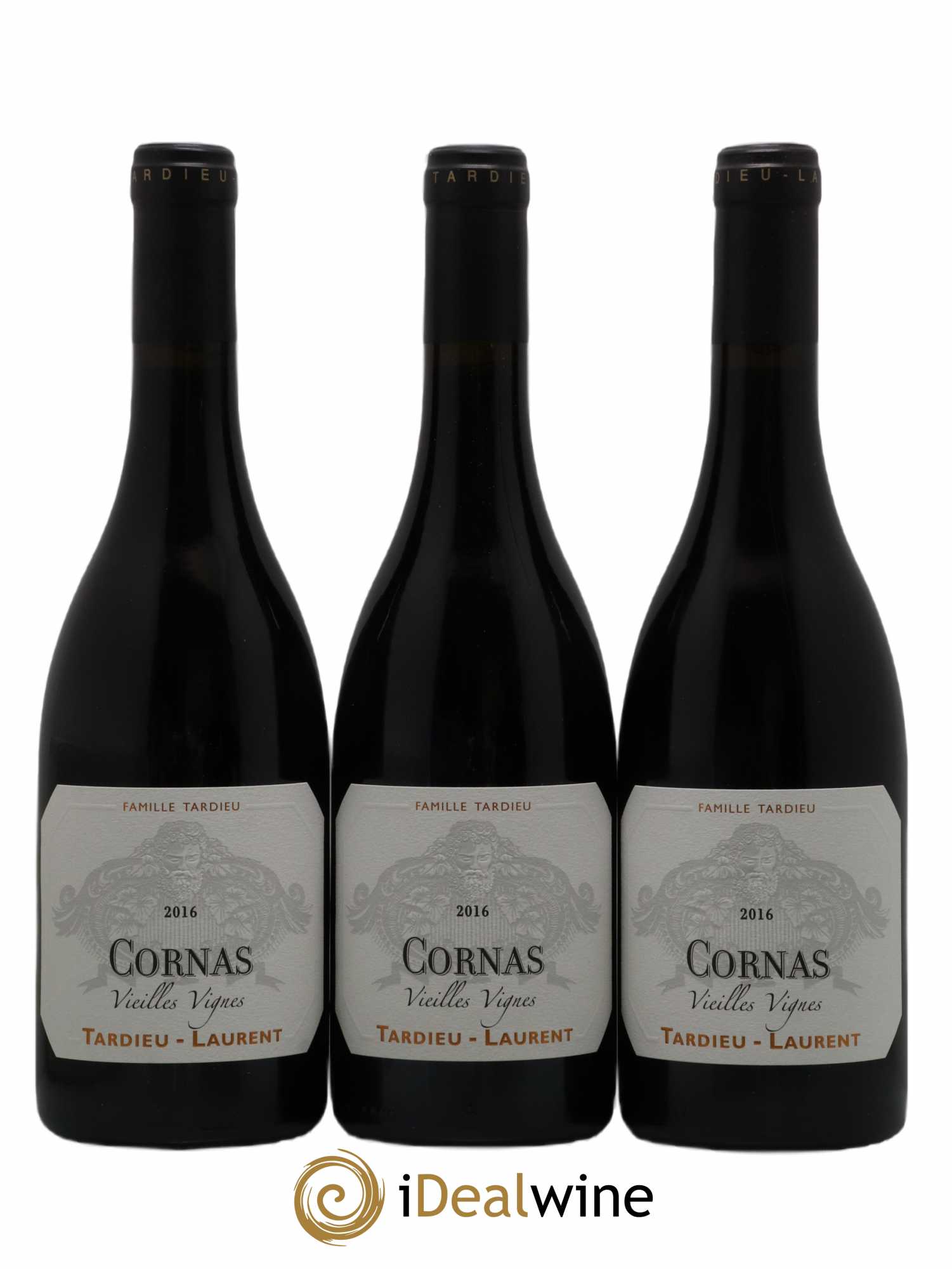 Cornas Vieilles vignes Maison Tardieu-Laurent (senza prezzo di riserva) 2016 - Lotto di 3 bottiglie - 0