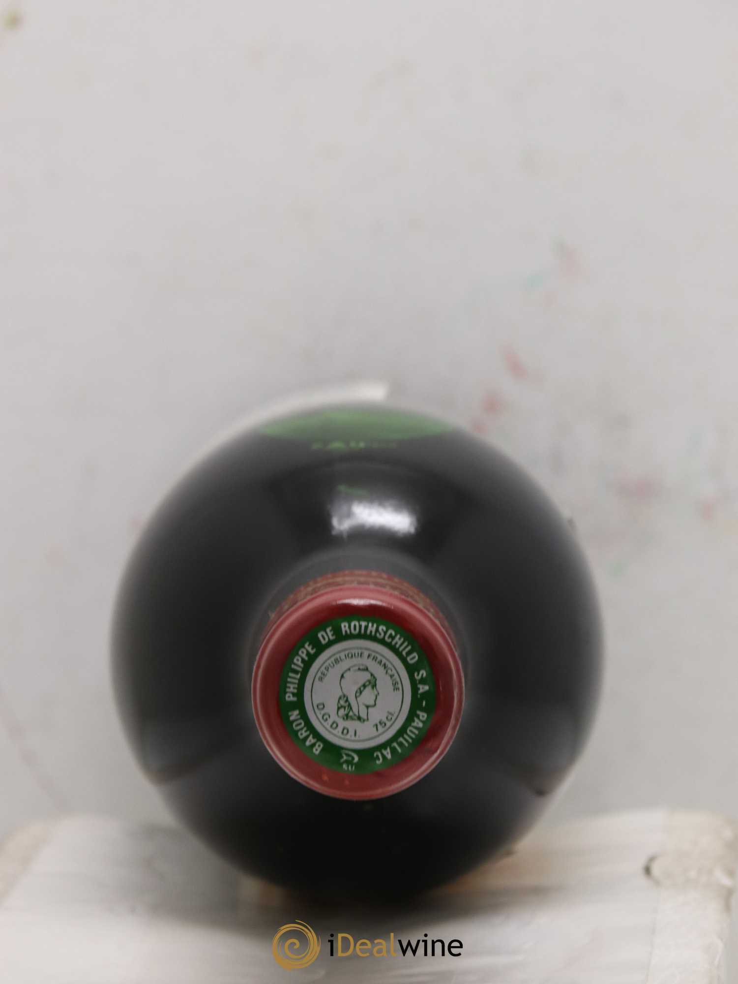 Château Mouton Rothschild 1er Grand Cru Classé 1991 - Lot de 1 bouteille - 2