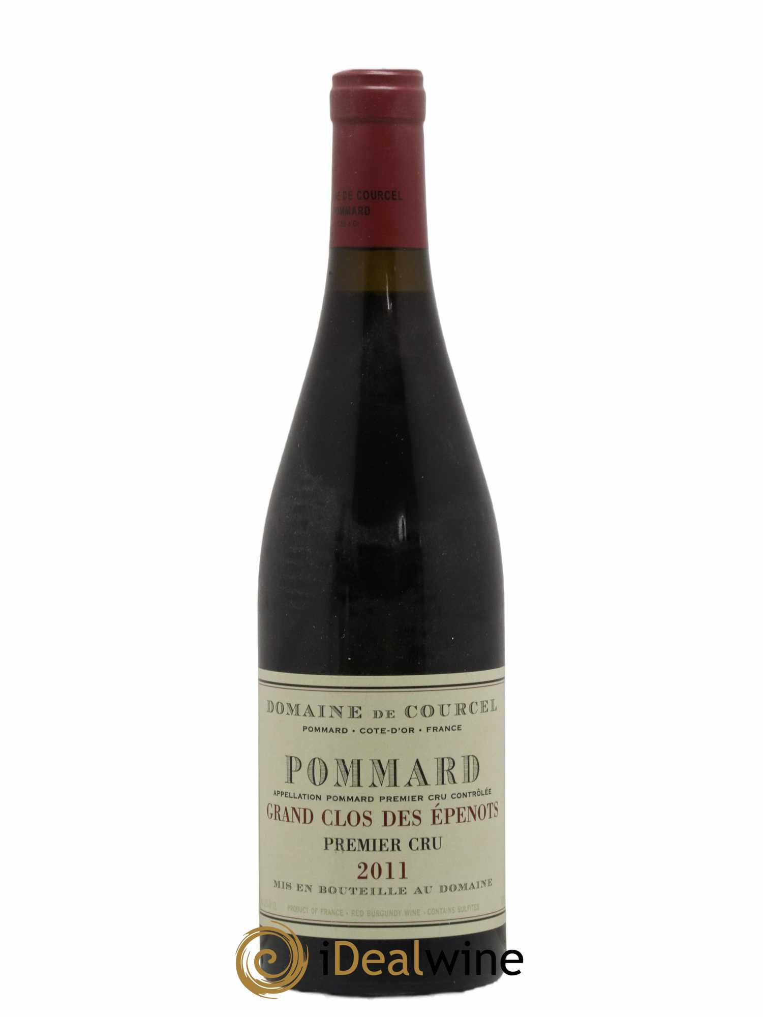 Pommard 1er Cru Grand Clos des Epenots de Courcel (Domaine) 2011 - Lot de 1 bouteille - 0