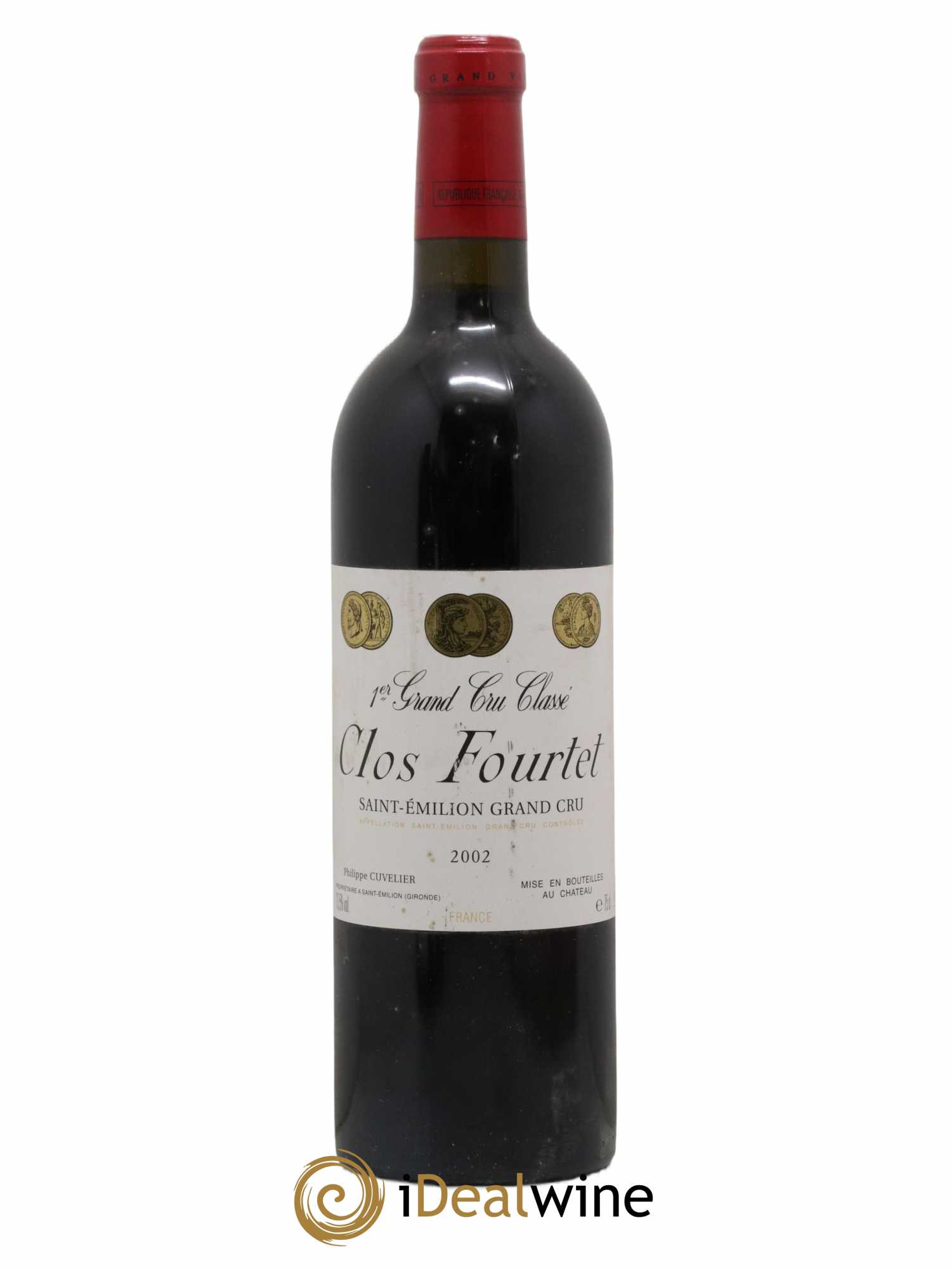 Clos Fourtet 1er Grand Cru Classé B 2002 - Lot de 1 bouteille - 0