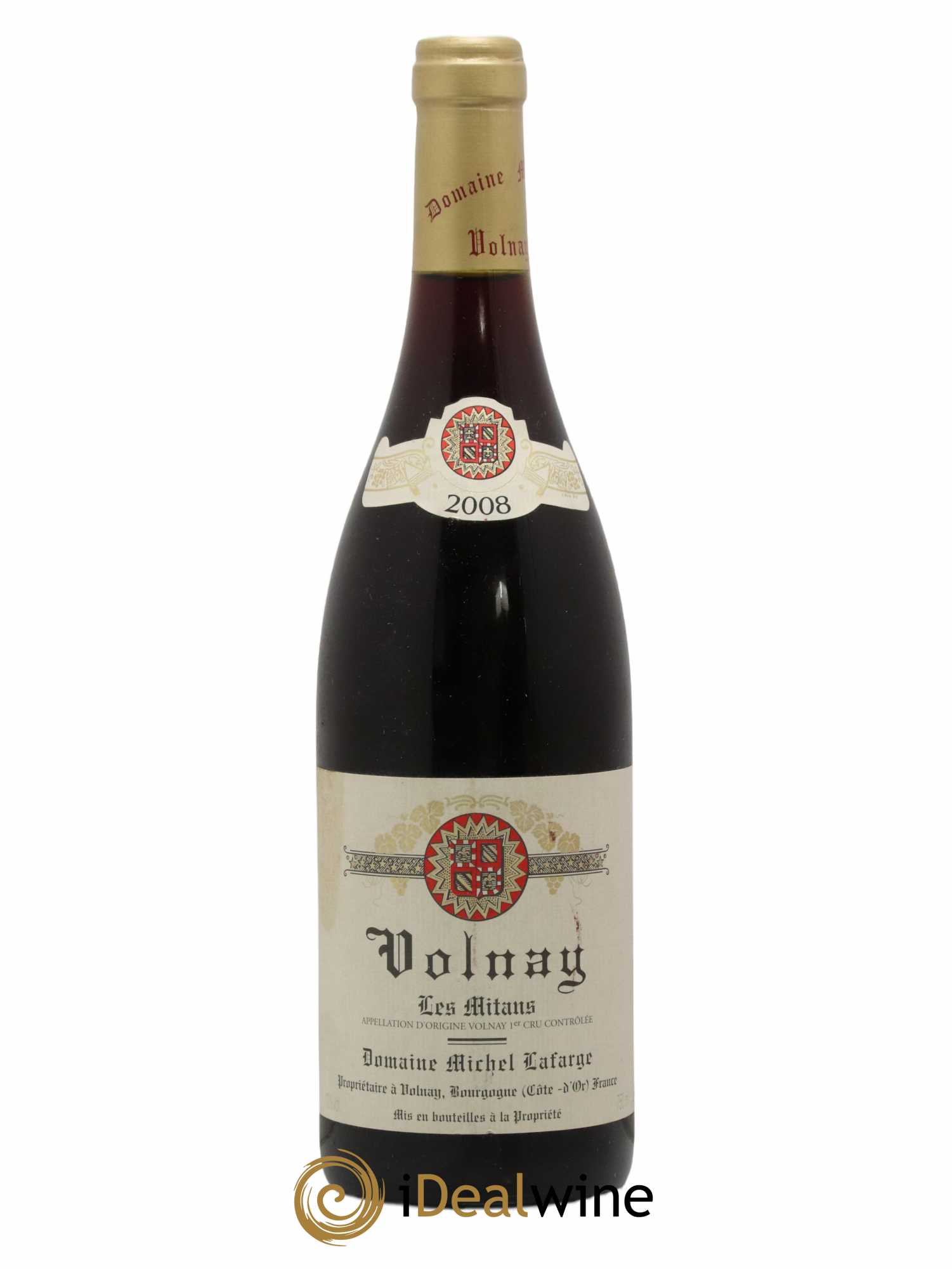 Volnay 1er Cru Les Mitans Lafarge (Domaine) 2008 - Lot de 1 bouteille - 0