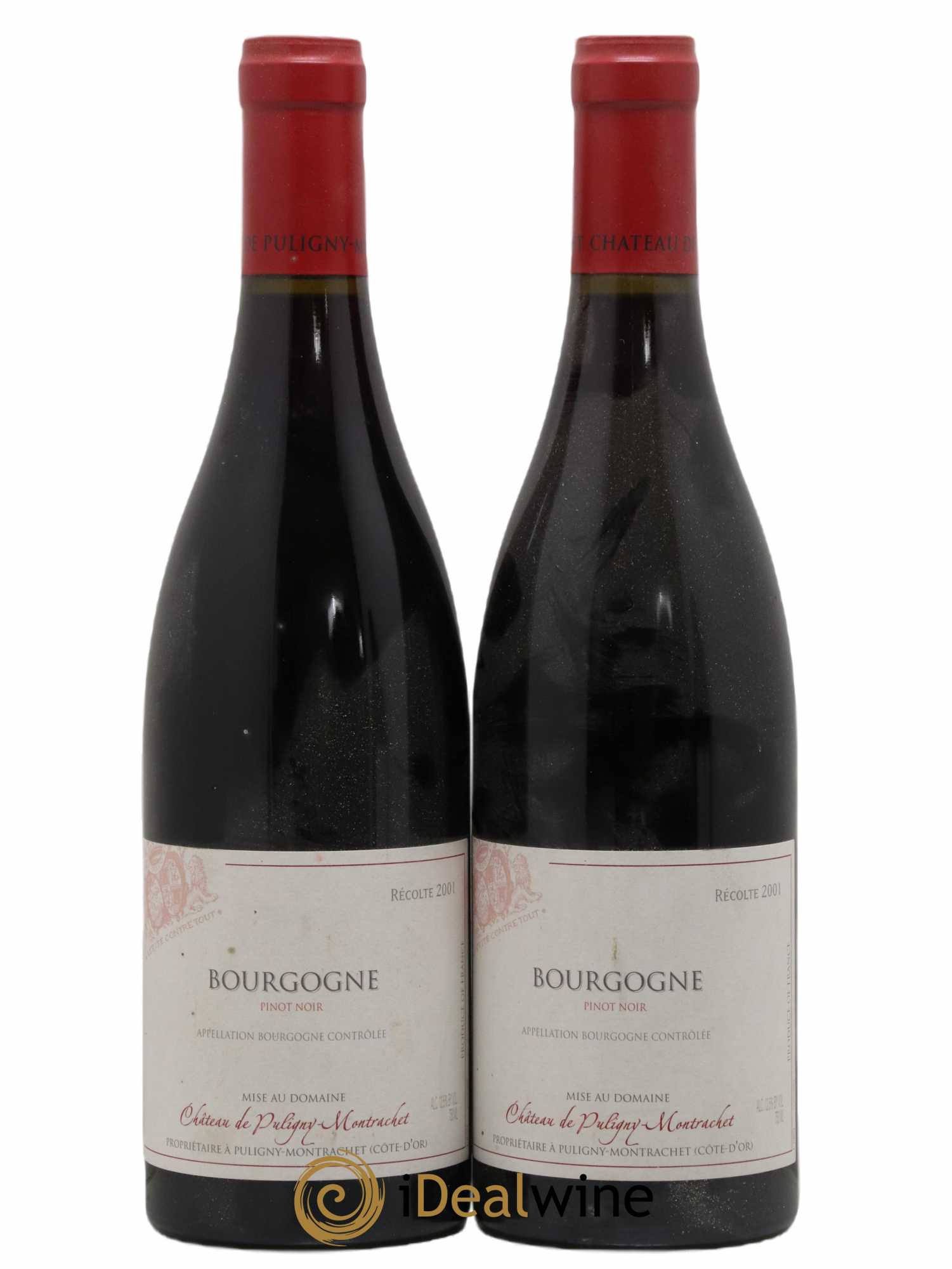 Bourgogne Château de Puligny Montrachet 2001 - Lot de 2 bouteilles - 0
