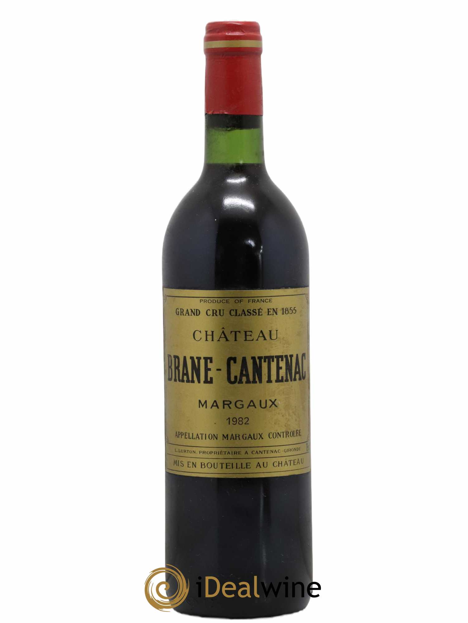 Château Brane Cantenac 2ème Grand Cru Classé 1982 - Lot de 1 bouteille - 0