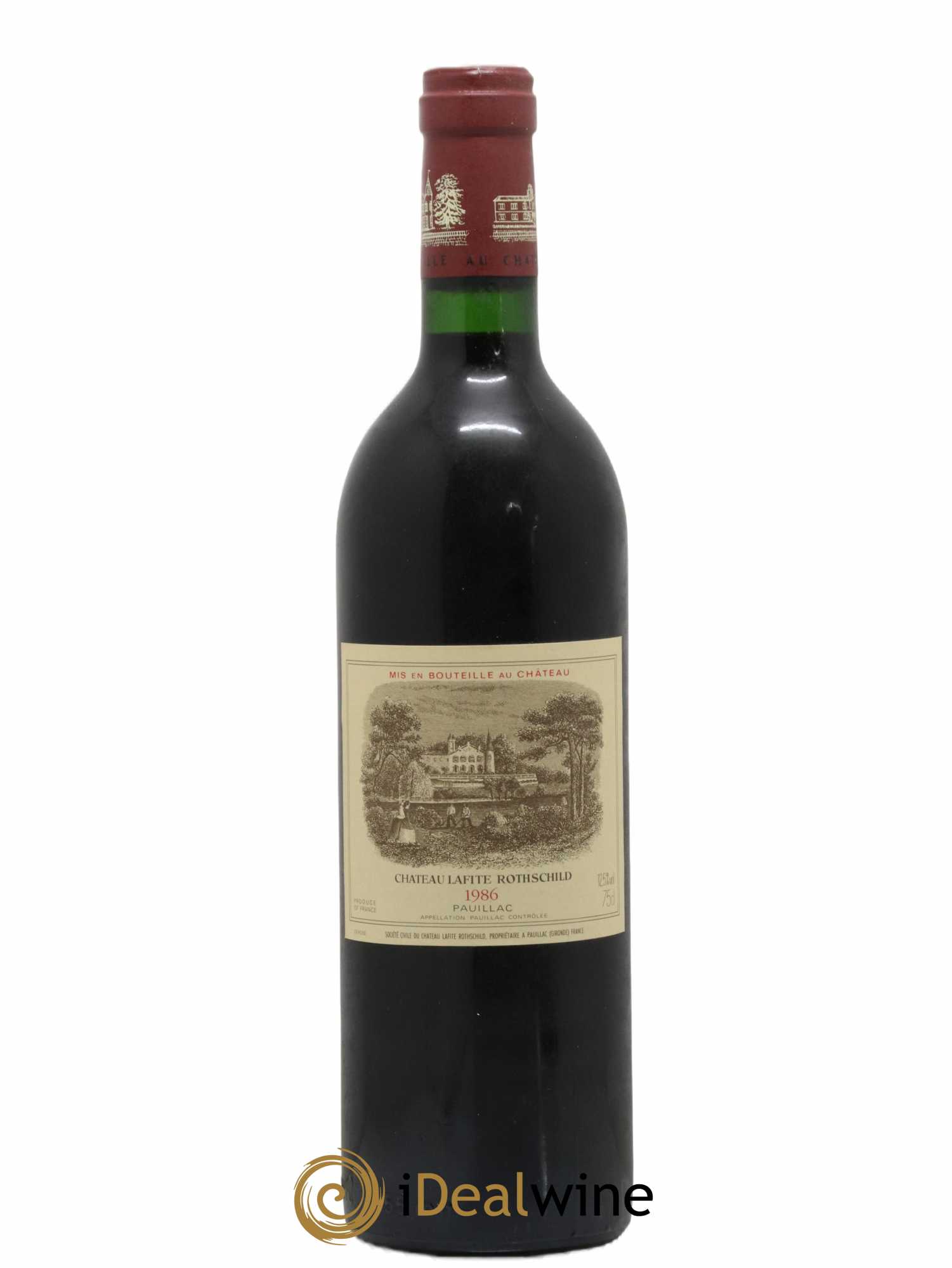 Château Lafite Rothschild 1er Grand Cru Classé 1986 - Lot de 1 bouteille - 0