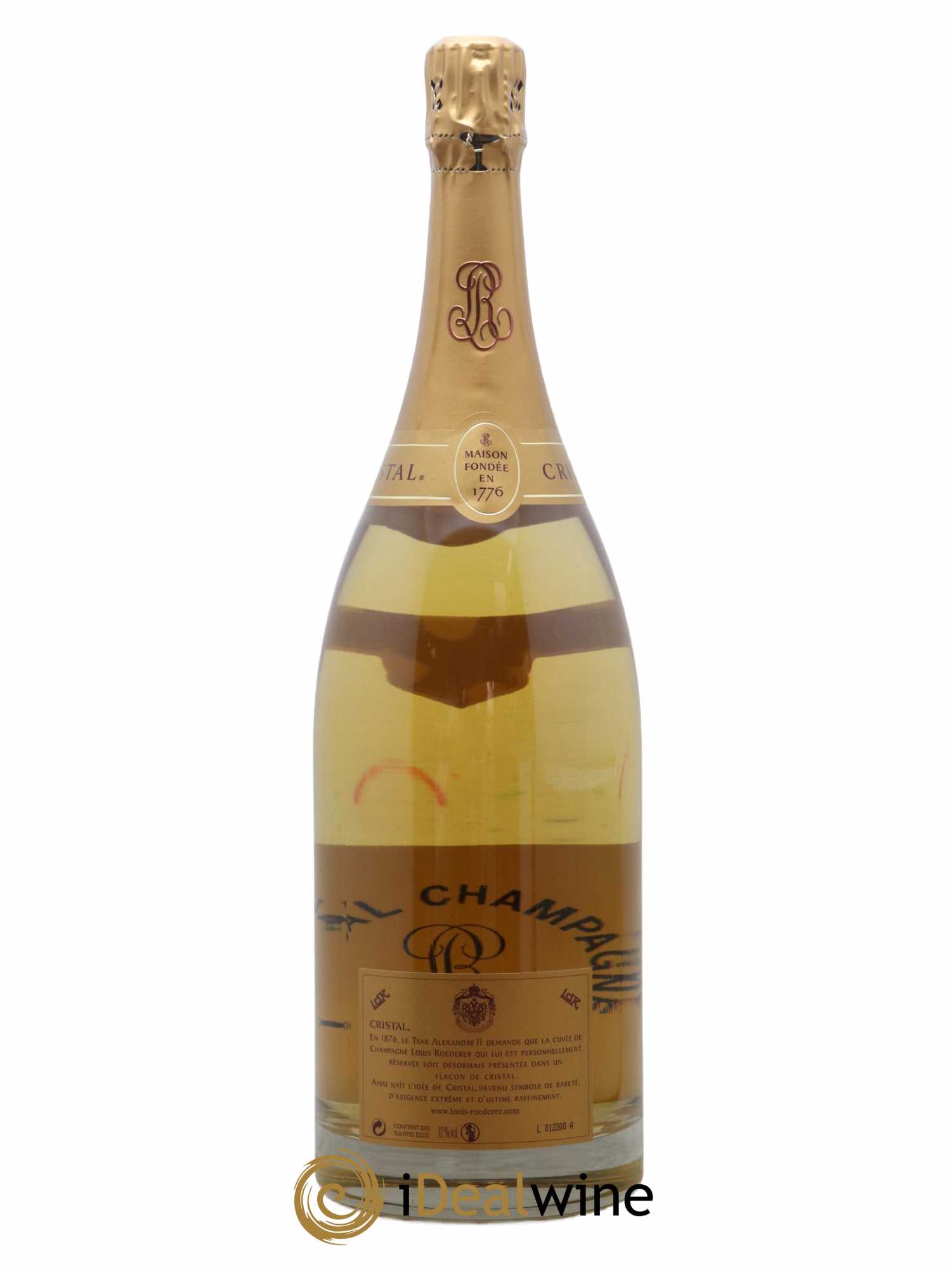 Cristal Louis Roederer 2007 - Posten von 1 Magnum - 1