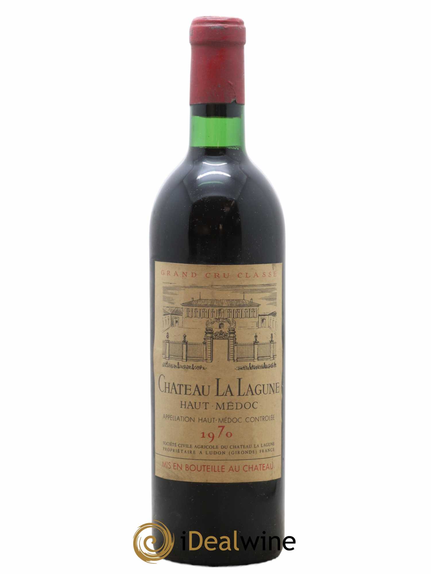 Château la Lagune 3ème Grand Cru Classé 1970 - Lot de 1 bouteille - 0