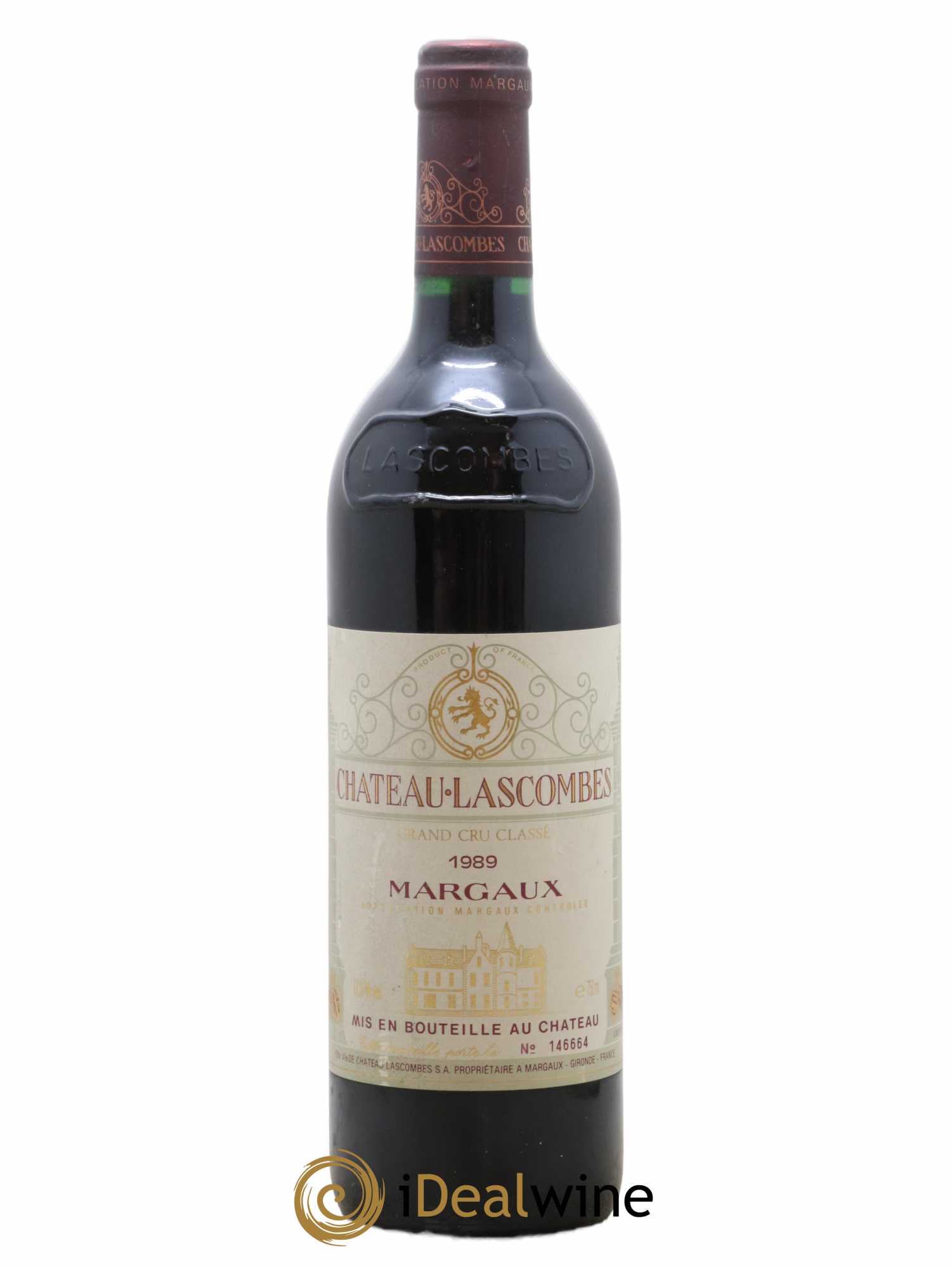 Château Lascombes 2ème Grand Cru Classé 1989 - Lot de 1 bouteille - 0