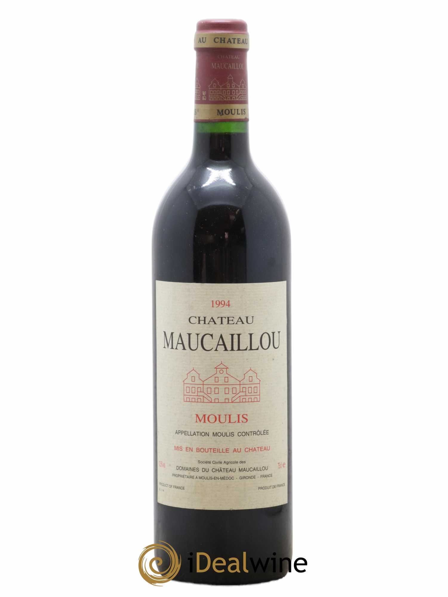 Château Maucaillou 1994 - Lot de 1 bouteille - 0