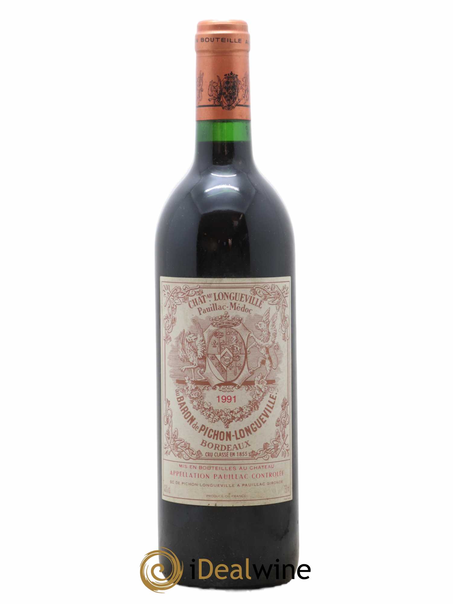 Pichon Longueville Baron 2ème Grand Cru Classé 1991 - Lotto di 1 bottiglia - 0