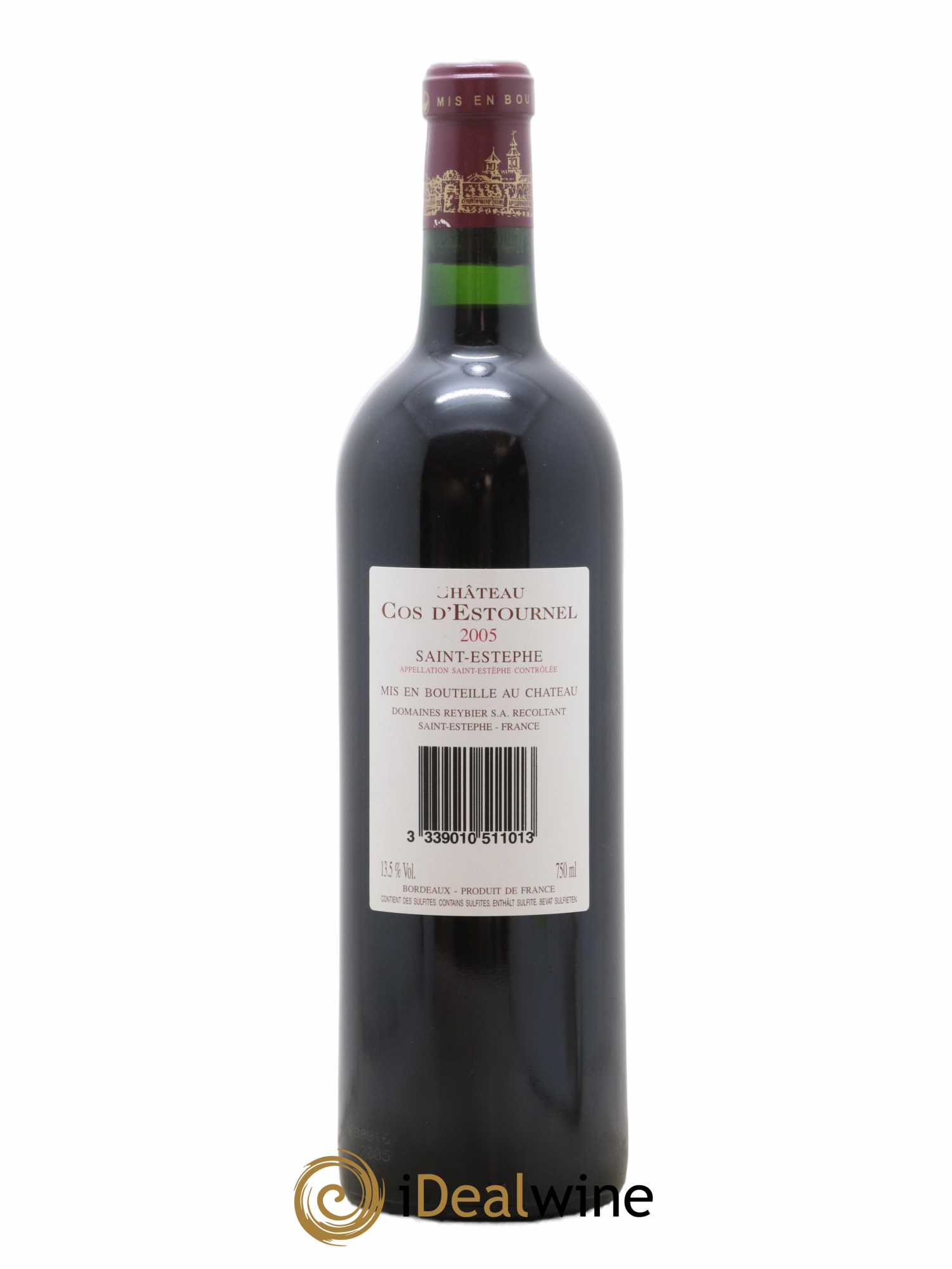 Cos d'Estournel 2ème Grand Cru Classé 2005 - Lot de 1 bouteille - 1