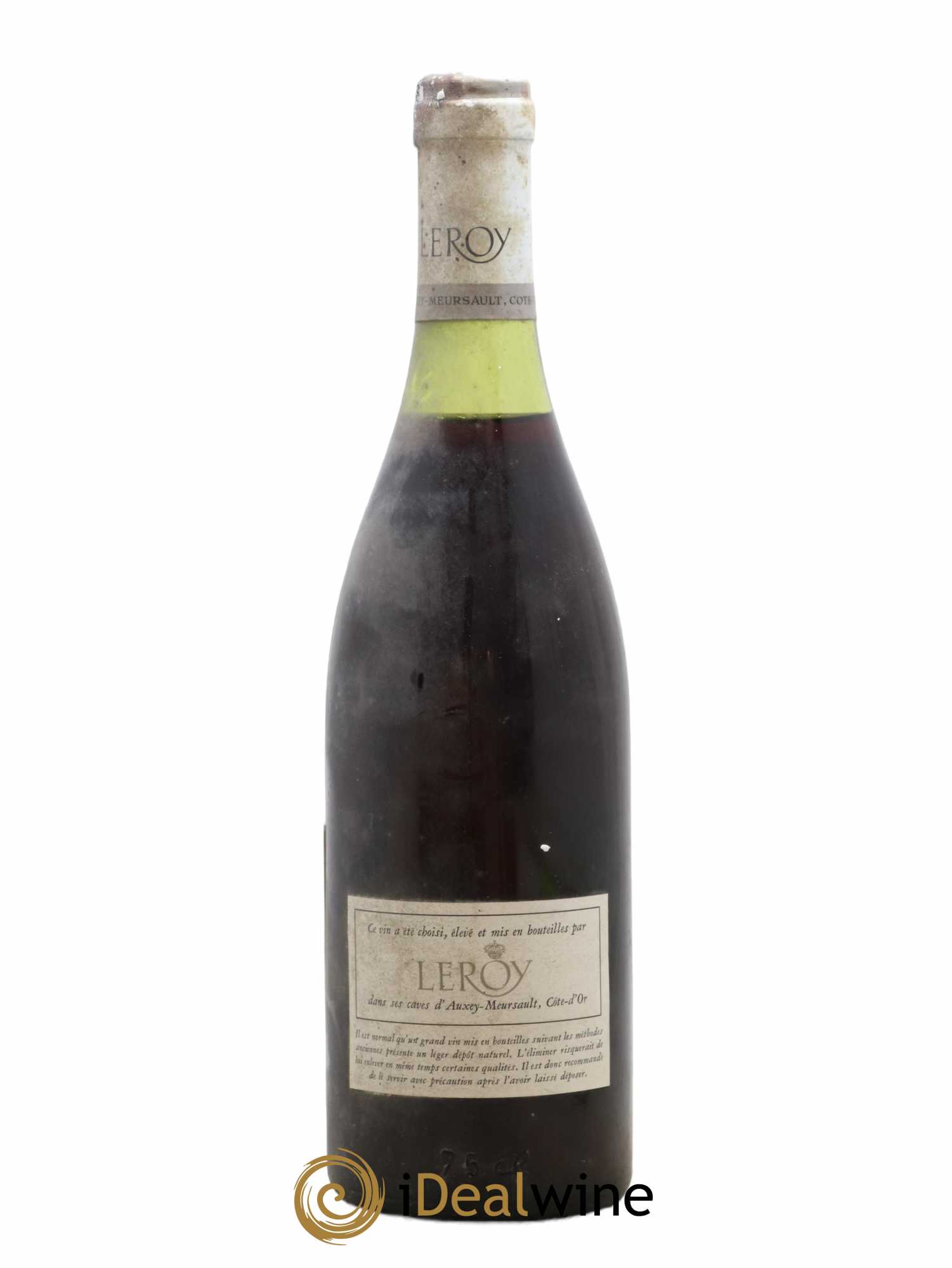 Pommard Les Vignots Leroy SA 1961 - Lot de 1 bouteille - 1
