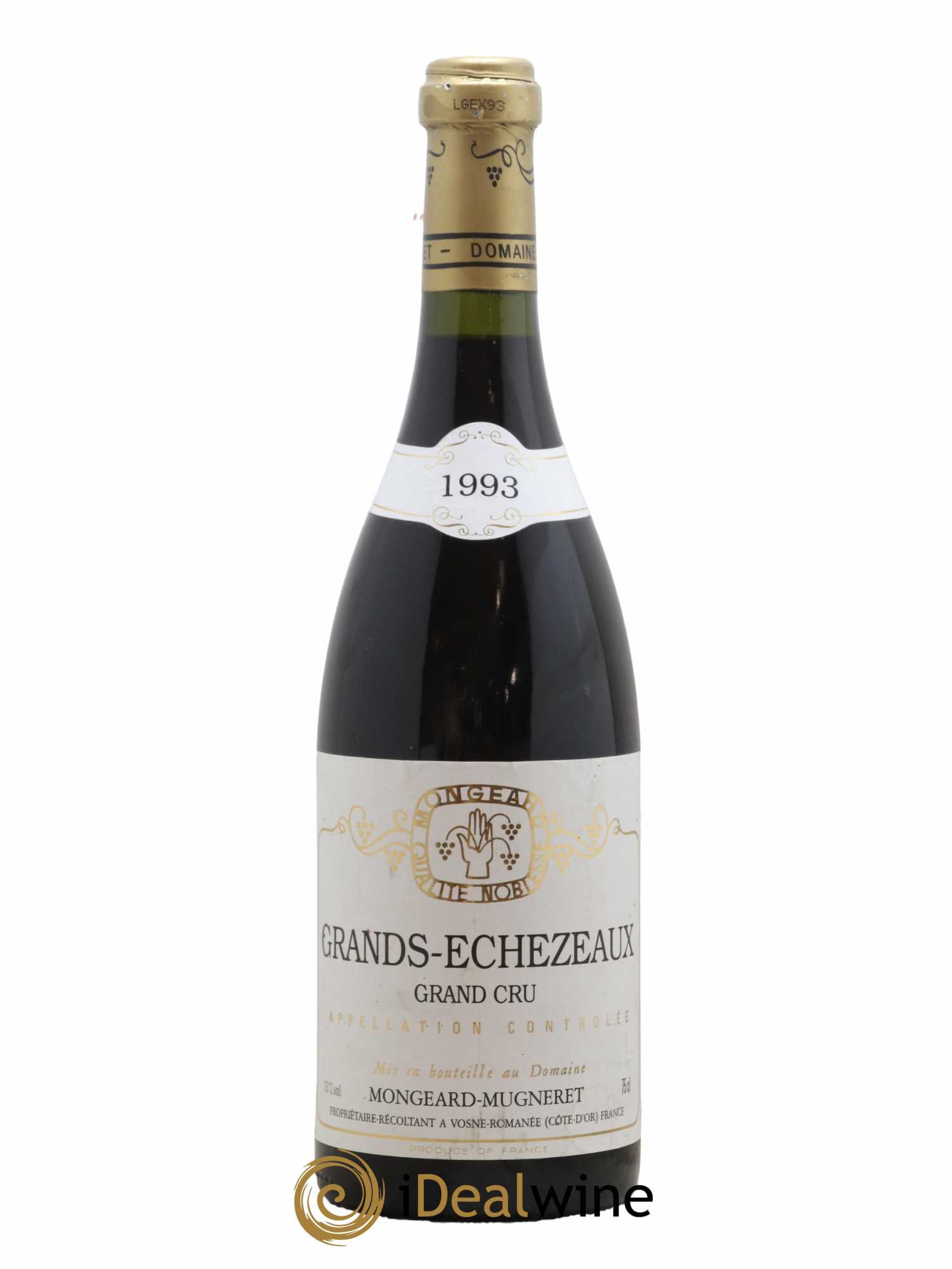 Grands-Echezeaux Grand Cru Mongeard-Mugneret (Domaine) 1993 - Lot de 1 bouteille - 0