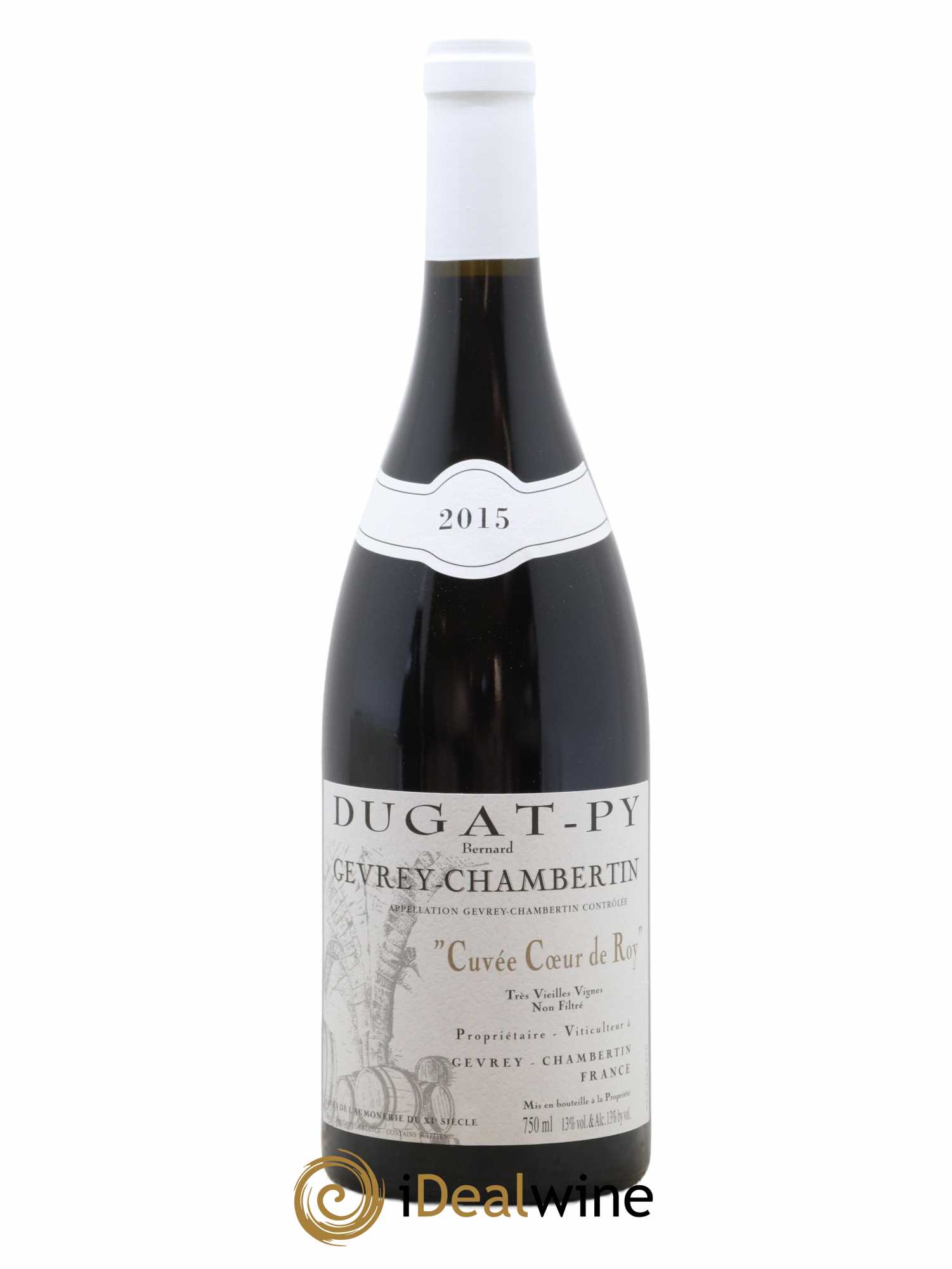 Gevrey-Chambertin Coeur de Roy Très Vieilles Vignes Dugat-Py 2015 - Lot de 1 bouteille - 0
