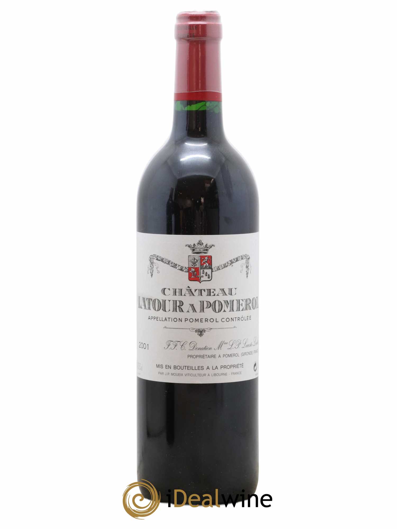 Château Latour à Pomerol 2001 - Lot de 1 bouteille - 0