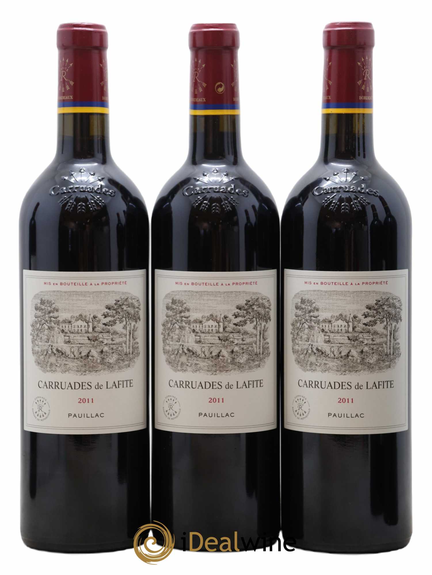 Carruades de Lafite Rothschild Second Vin 2011 - Lot de 6 bouteilles - 1